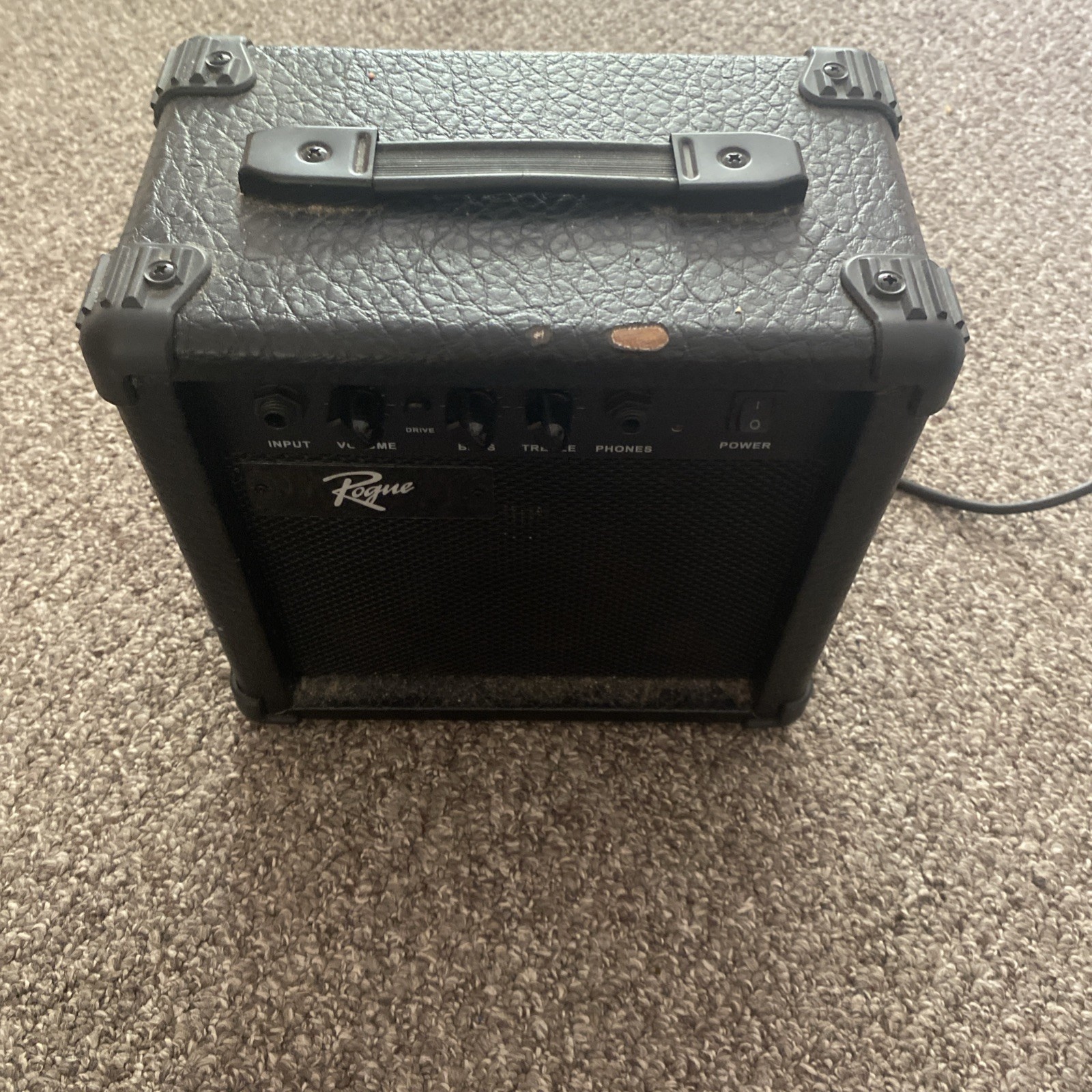 Rogue G10 Electric Guitar Amplifier Small 10W Solid State Black - Tested & Works Rogue G10 Electric Guitar Amplifier Small 10W Solid State Black - Tested & Works