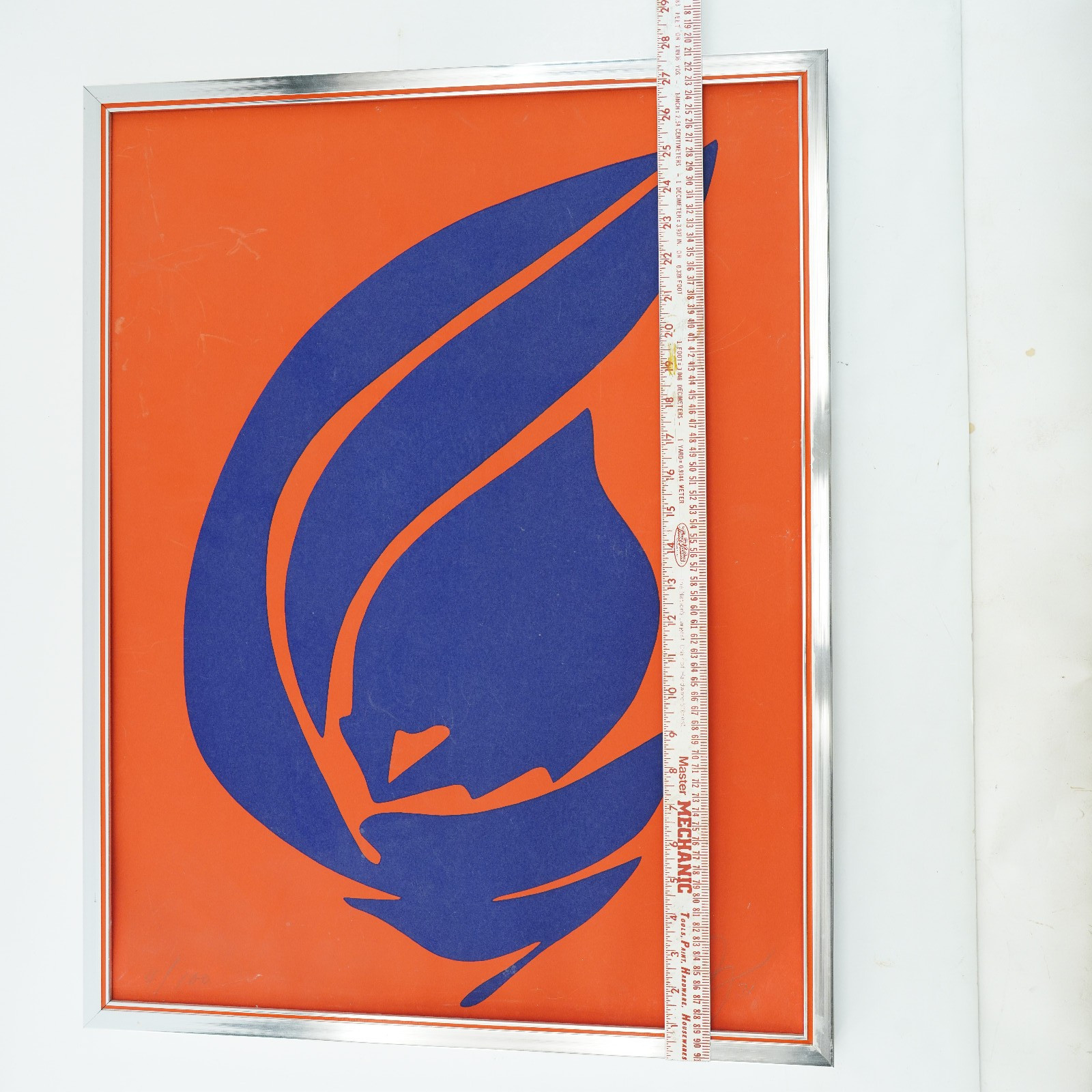 Jack Youngerman new york can be beautiful print 1971 Silkscreen 4-100 scratches