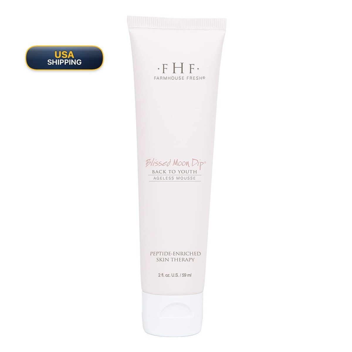 FarmHouse Fresh Blissed Moon Dip Back To Youth Ageless Mousse for Hands 2 oz