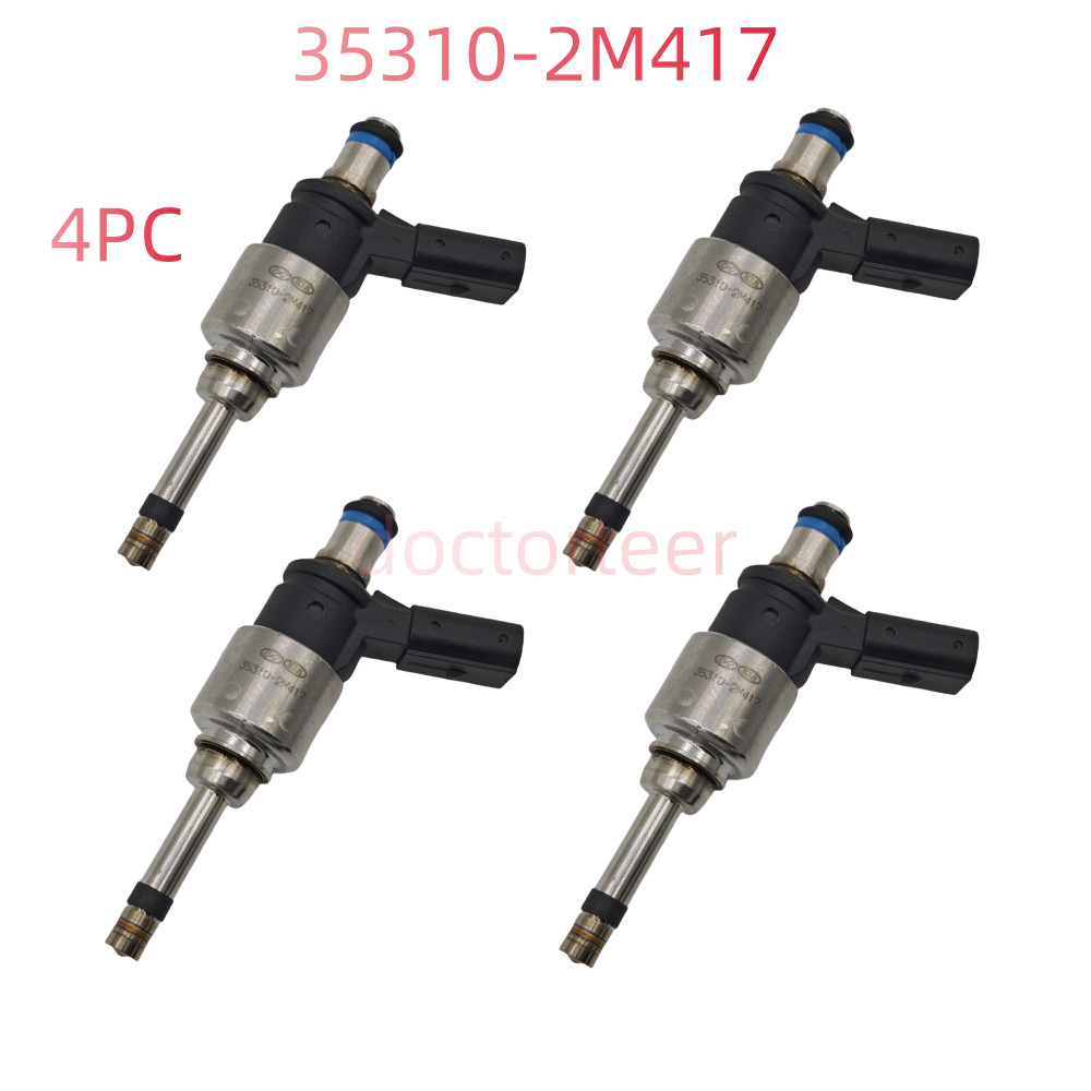4PC Fuel Injector For Hyundai Santa Fe Sonata Tucson KIA Sorento 353102M417 4PC Fuel Injector For Hyundai Santa Fe Sonata Tucson KIA Sorento 353102M417