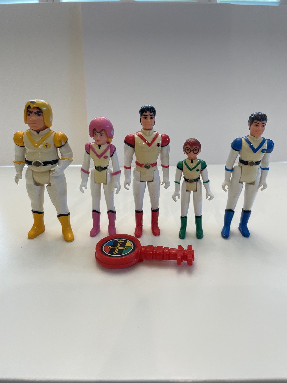Vintage 1984 WEP Panosh Place VOLTRON PILOTS Action Figures  SET OF ALL 5 PILOTS