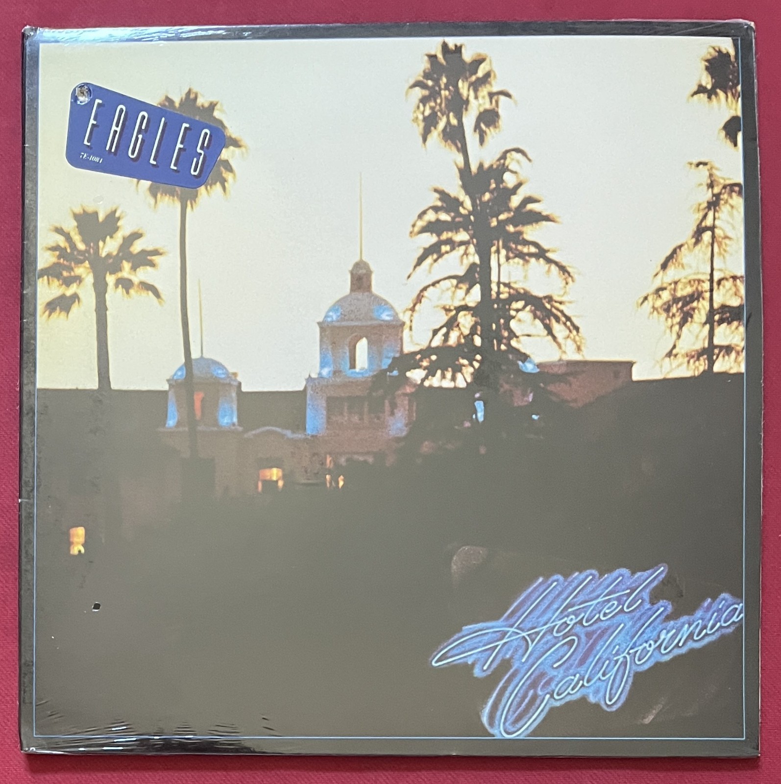 EAGLES~HOTEL CALIFORNIA LP MINT SEALED (1976) ORIG 1ST PRESS HYPE POSTER ASYLUM