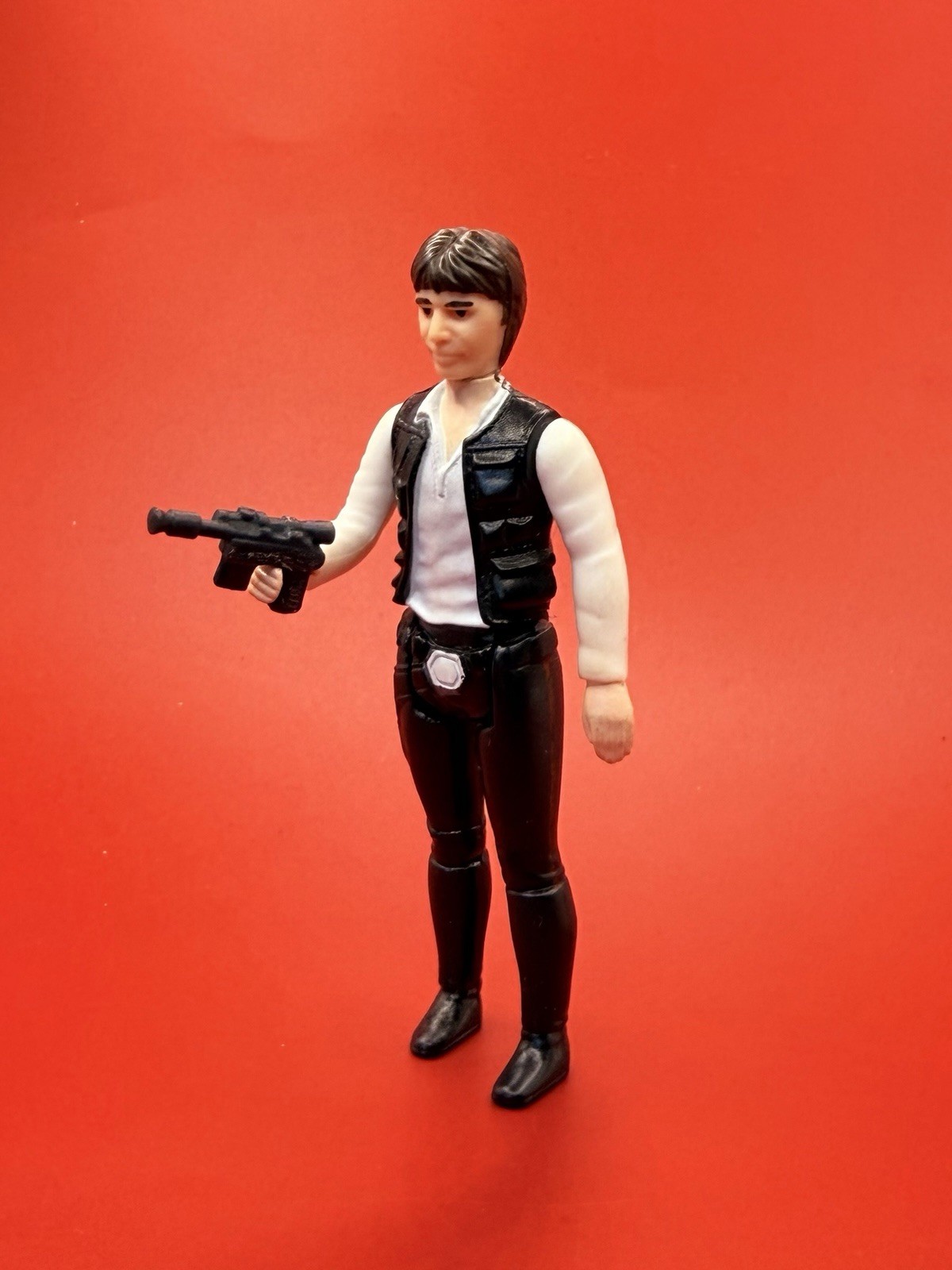 MINTY Vintage Star Wars LARGE HEAD HAN SOLO 100% Complete Original Action Figure MINTY Vintage Star Wars LARGE HEAD HAN SOLO 100% Complete Original Action Figure