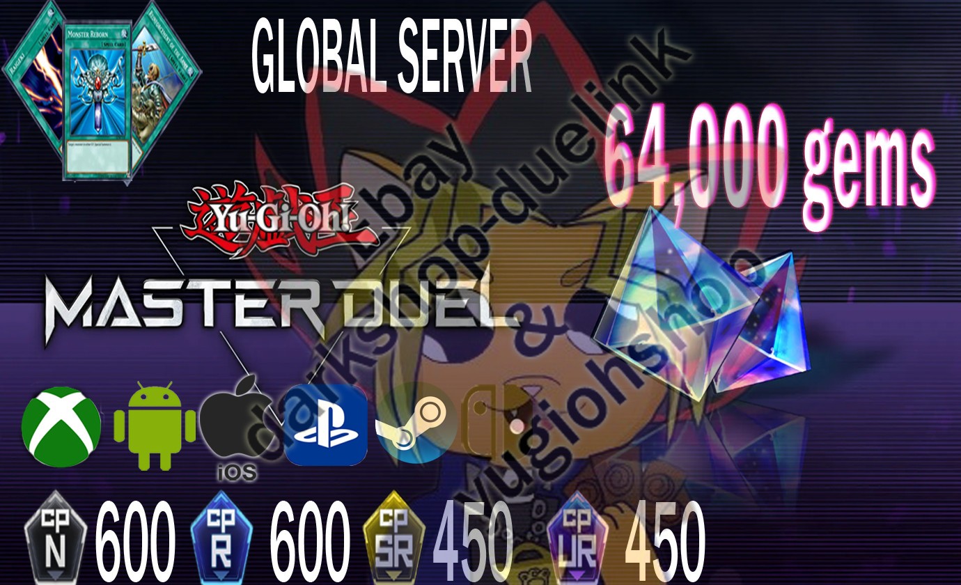 Master duel yugioh 64Kgms GLOBAL- fast deliveryy