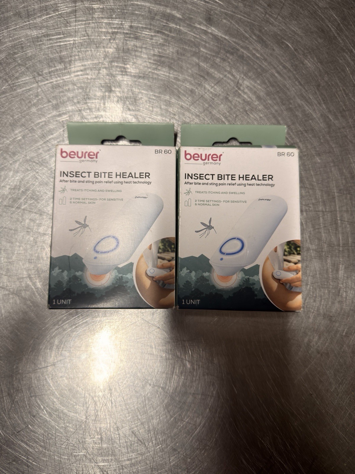 2x Beurer Insect Bite Healer BR60 New Sting Bite Relief