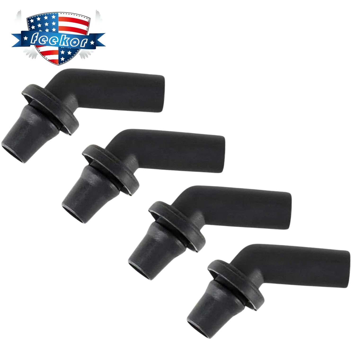4x Sunroof Water Drain Tube Pipe Hose Connector Head Tip for Land Rover LR4 LR3
