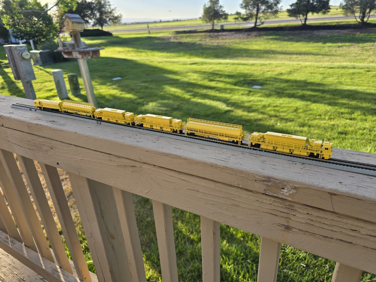 Ho Scale Loram Style Rail Grinder Train Set Undecorated Unpowered 3d Printed. Ho Scale Loram Style Rail Grinder Train Set Undecorated Unpowered 3d Printed.