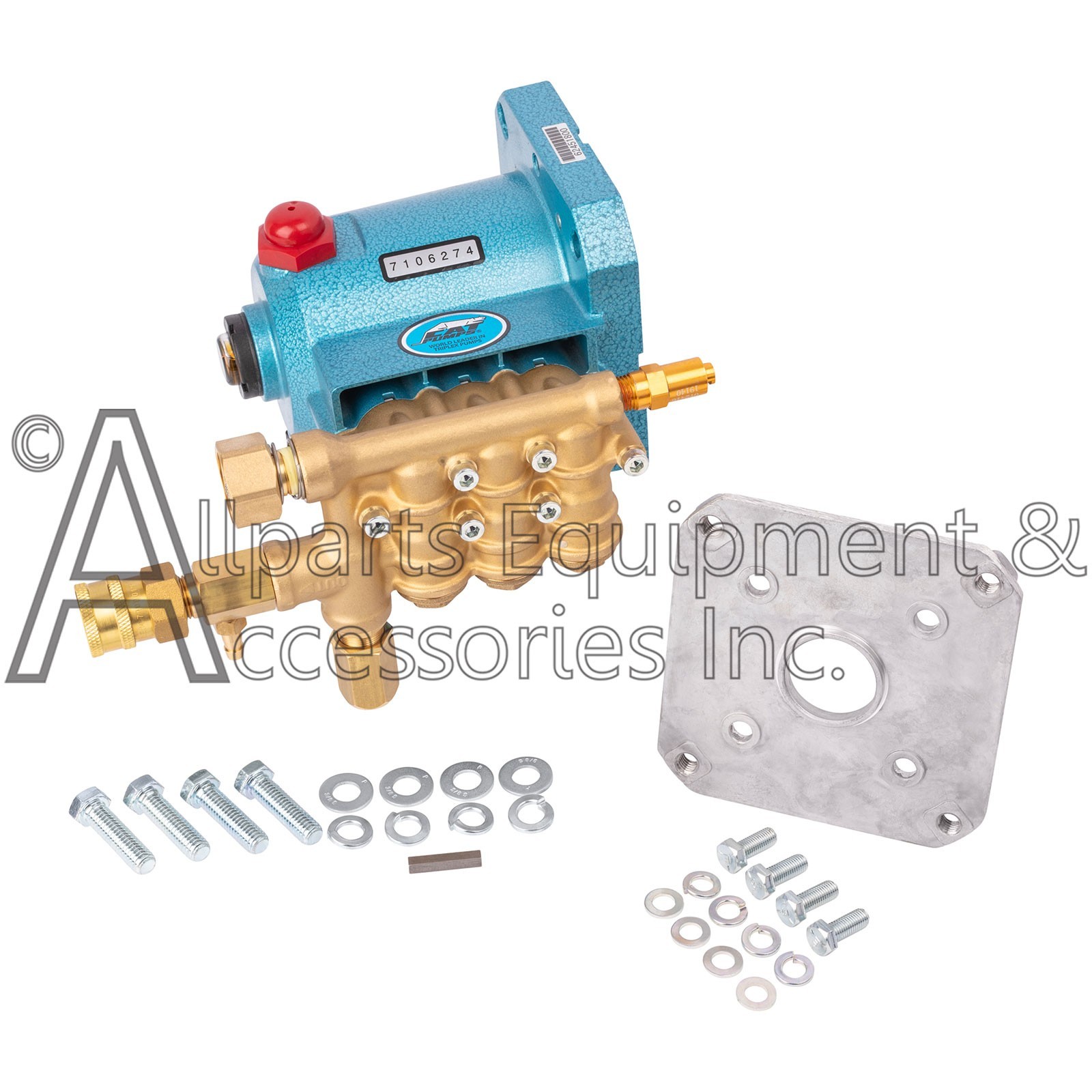 7106274 OEM CAT Pumps 2.5 GPM @ 3000 PSI Horizontal 3/4\