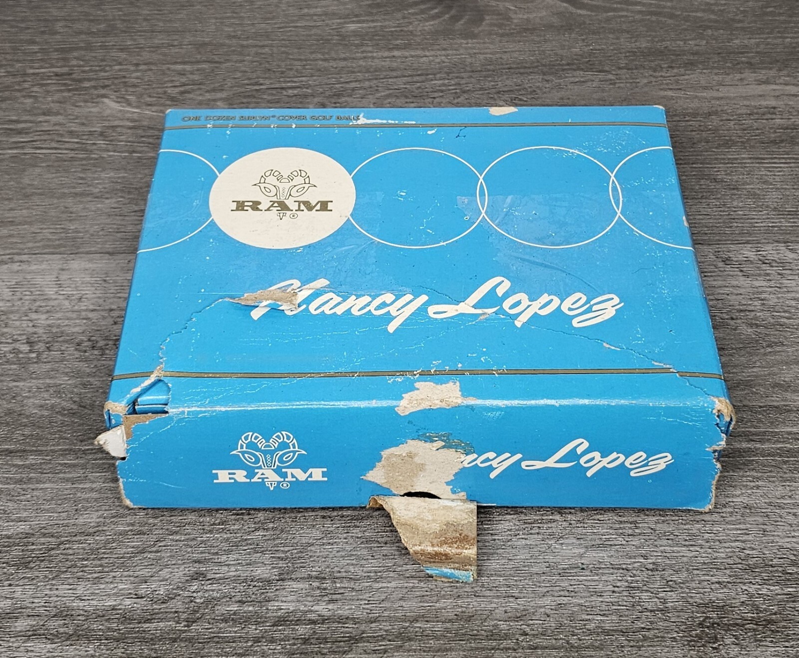 Vintage RAM Golf Corp Nancy Lopez Signature 4 Sets Of 3 Golf Balls Surlyn Cover