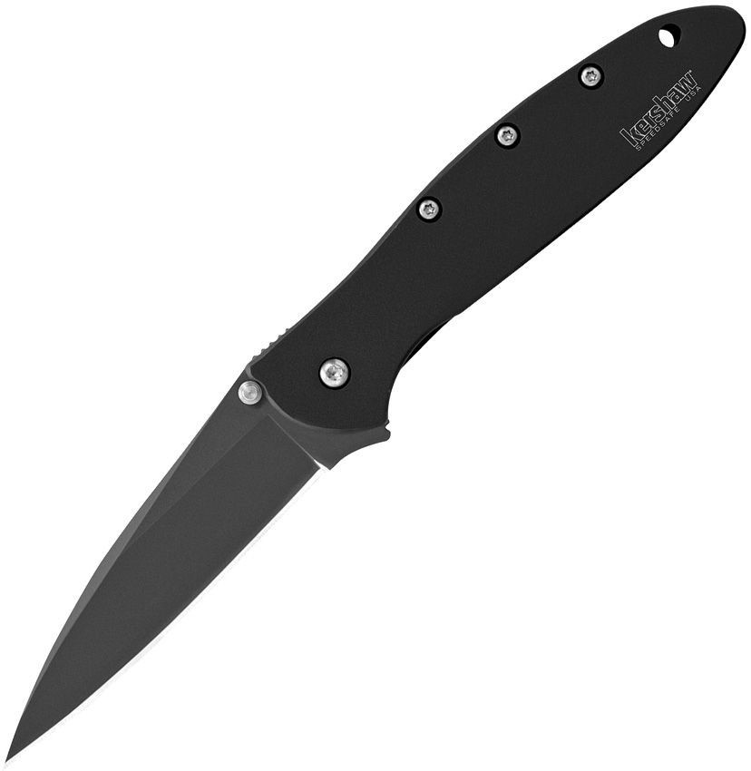 Kershaw Leek Black, 1660CKT B, Plain Edge, Speed Safe, Brand New, Factory 2nd
