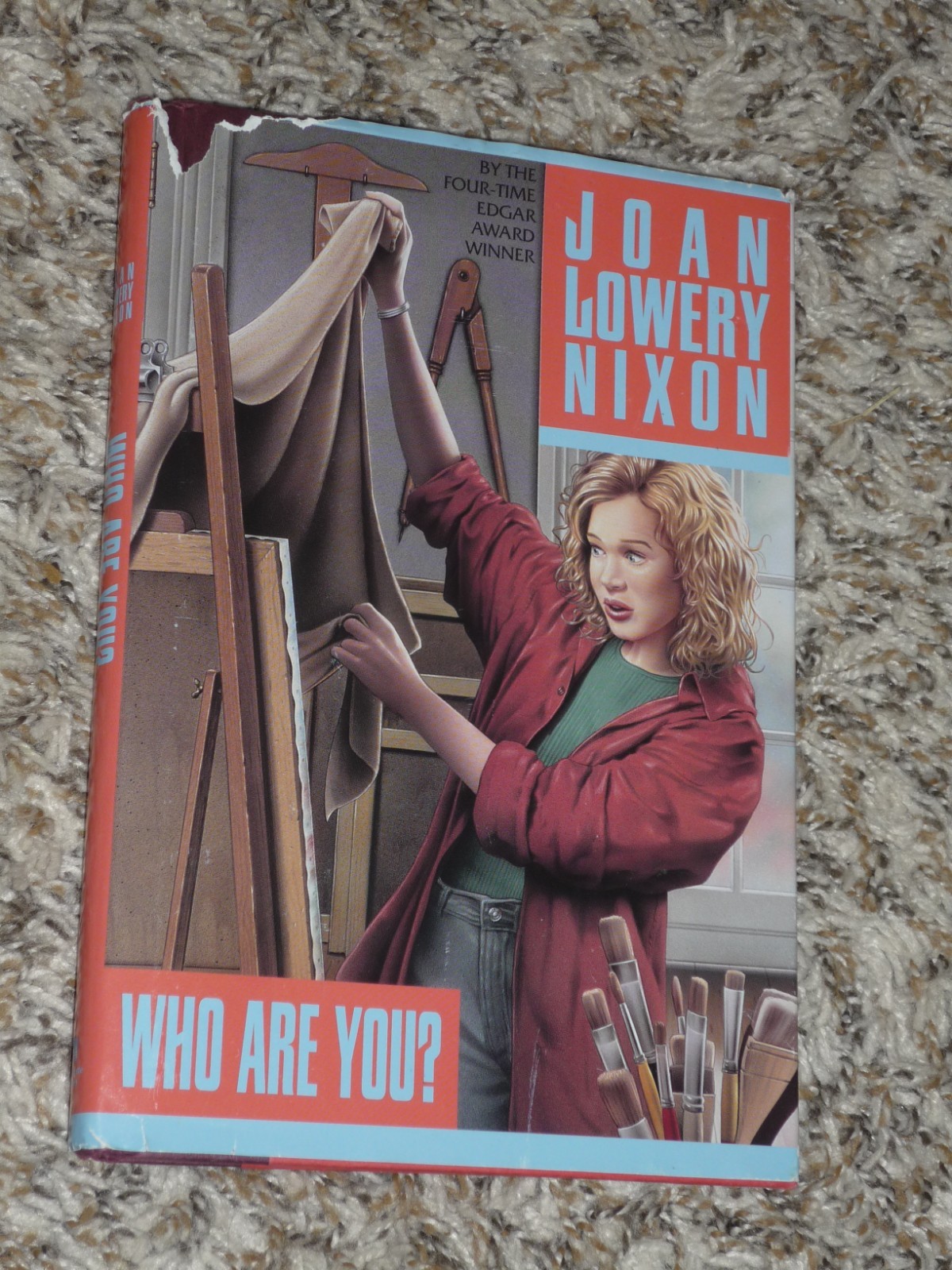 SIGNED Who Are You? by Joan Lowery Nixon 1st Edition HC/DJ 1999