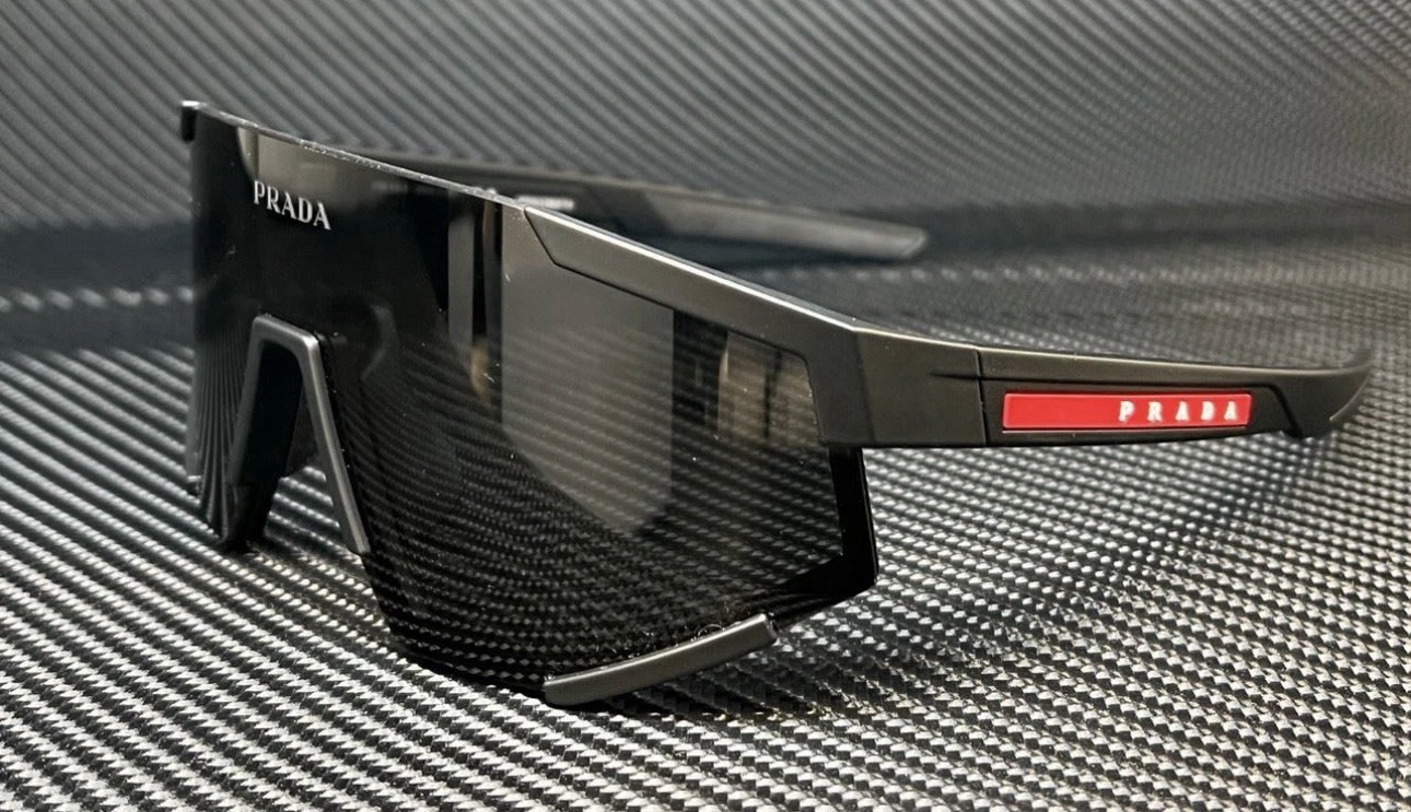 PRADA LINEA ROSSA PS 04WS DG006F Matte Black Men\'s 63 mm Sunglasses Free 🚛 PRADA LINEA ROSSA PS 04WS DG006F Matte Black Men\'s 63 mm Sunglasses Free 🚛