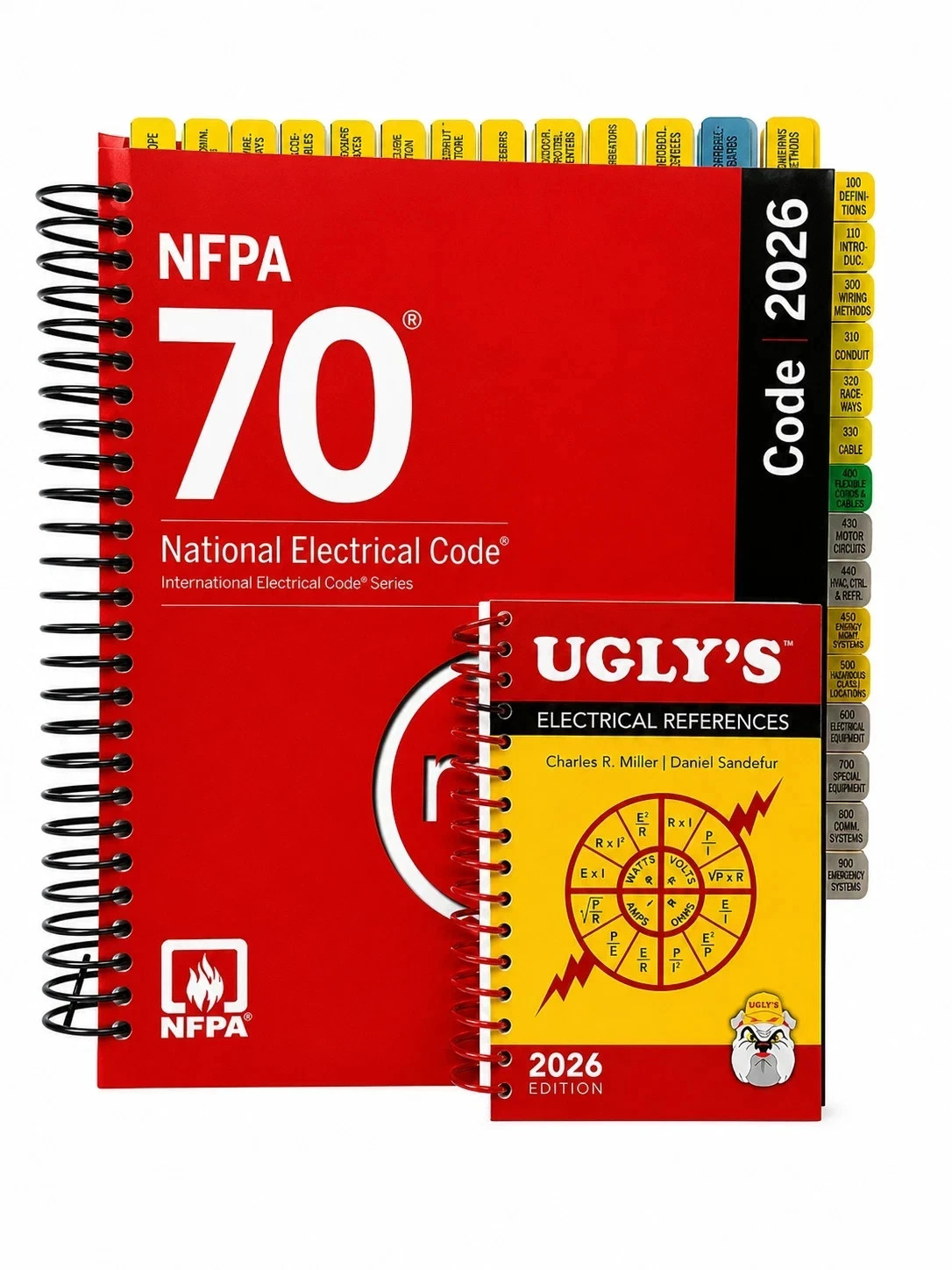 National Electrical Code 2026 Spiral bound 70 Pre Tabbed & Ugly's Reference National Electrical Code 2026 Spiral bound 70 Pre Tabbed & Ugly's Reference