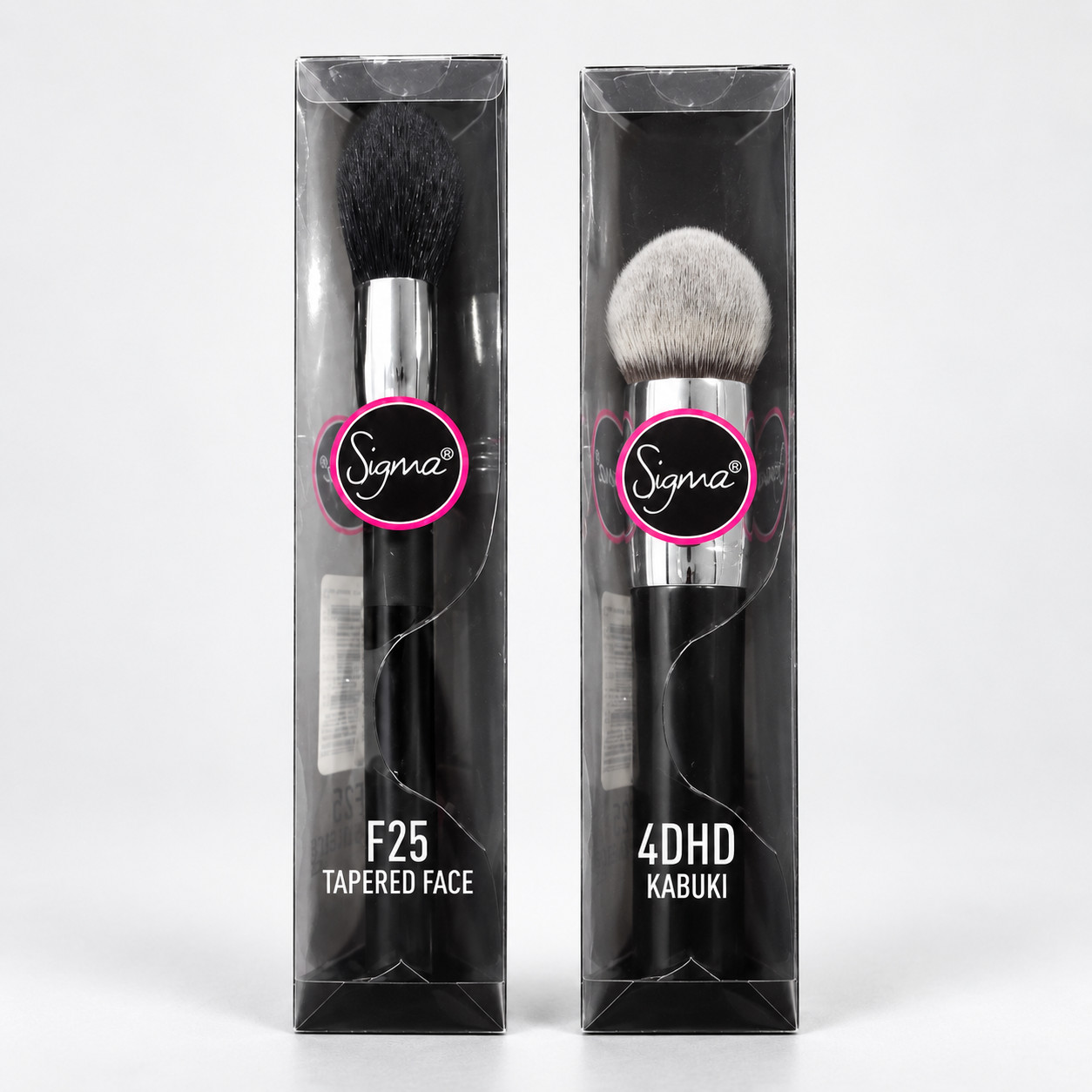 Sigma Beauty F25 Tapered Face & 4DHD Kabuki Makeup Brushes – New in Box