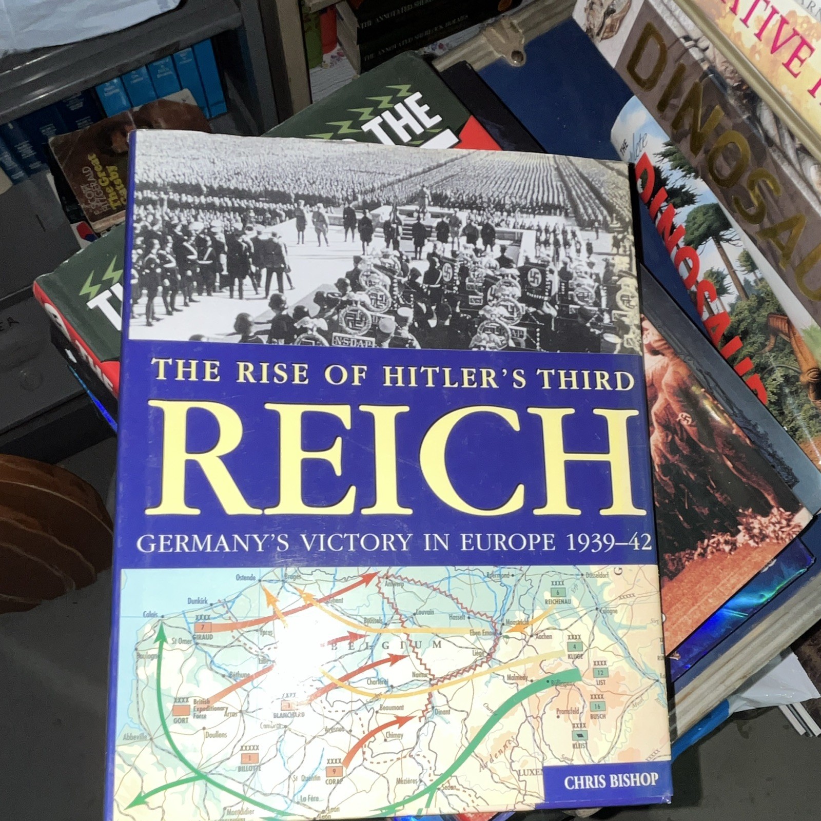 Chris Bishop The Rise of Hitler\'s Third Reich HC Illustrated WWII History 2004