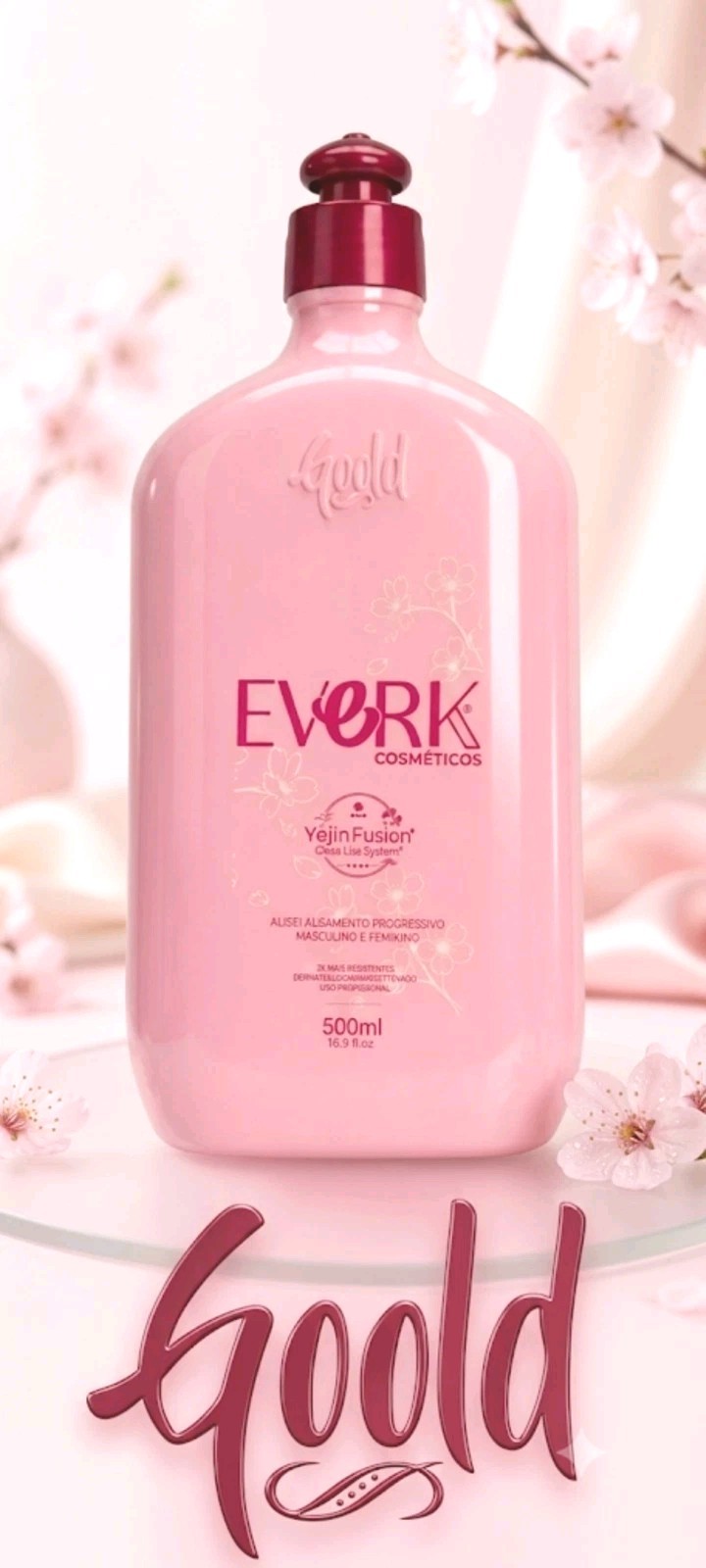 EVERK yejin fusion progressive Korean technology 500ml /16.91 fl.oz / GOLD SPELL
