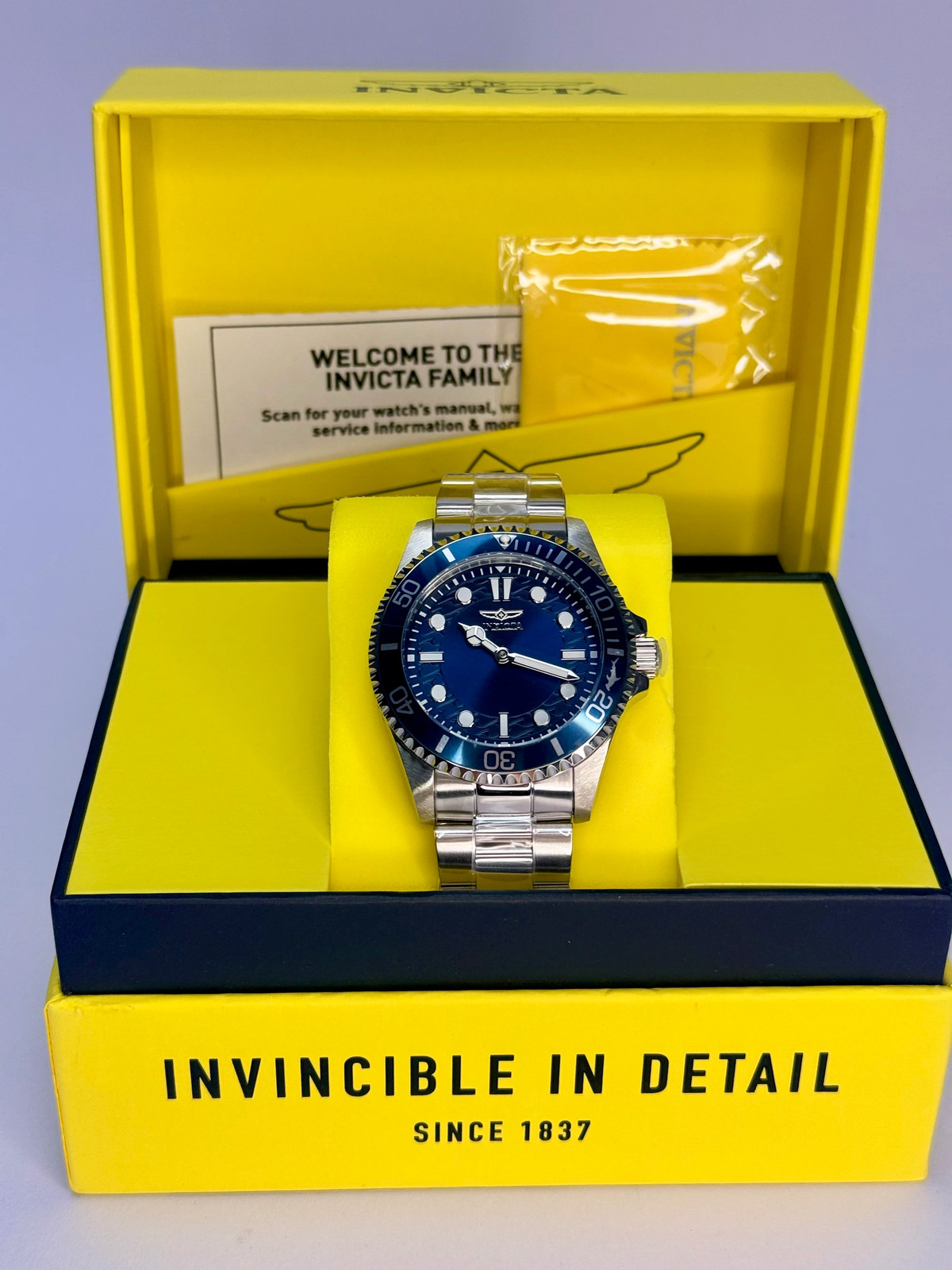 49694 Invicta Pro Diver Crestcore Mens Pro Diver 43mm 100M WR