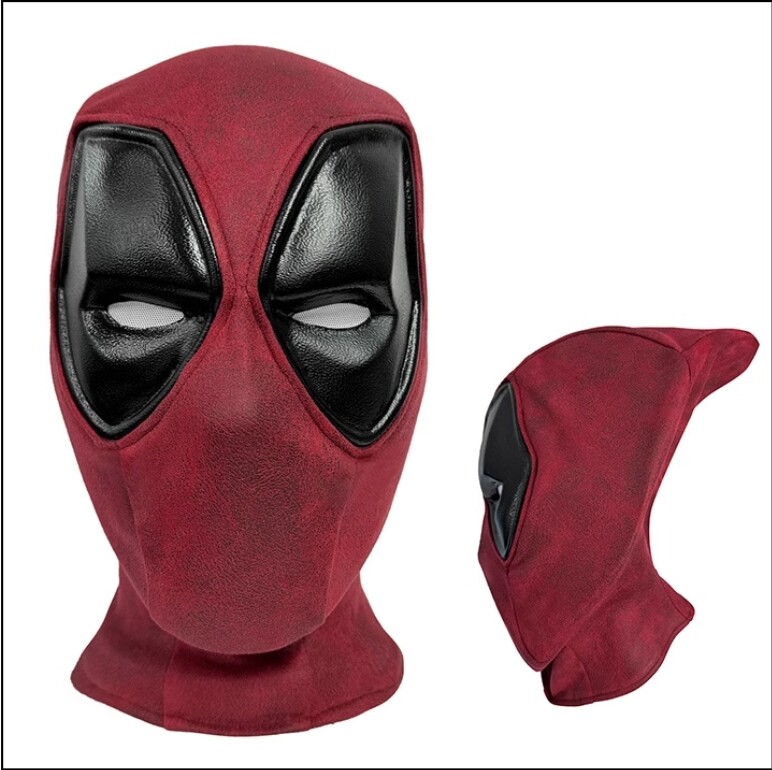 In US Deadpool Wade Wilson Hood Mask Halloween Full Face Mask Cosplay Prop Gift