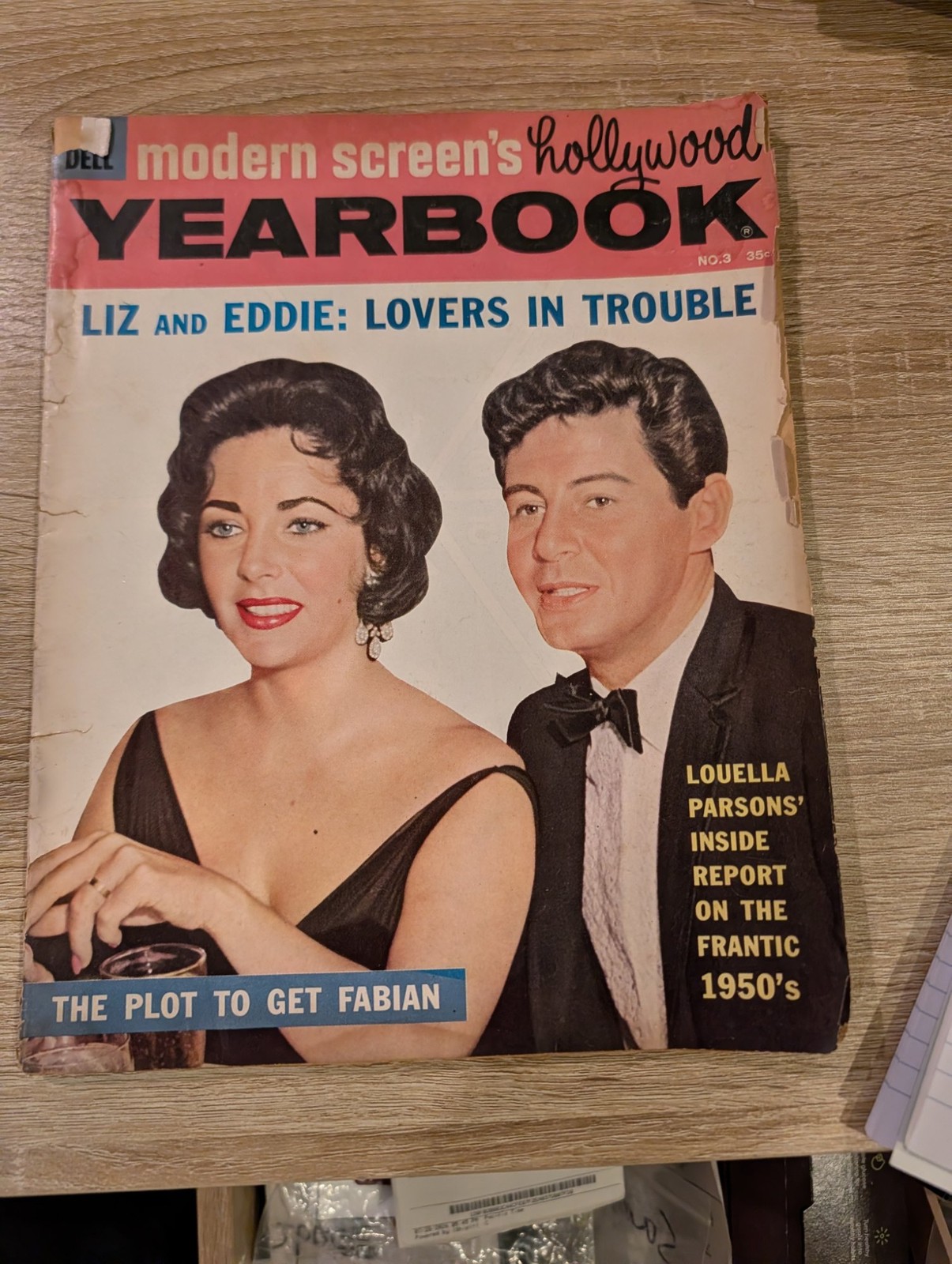 Dell Modern Screen Hollywood Yearbook No 3 1959 Elizabeth Taylor Eddie Fisher An