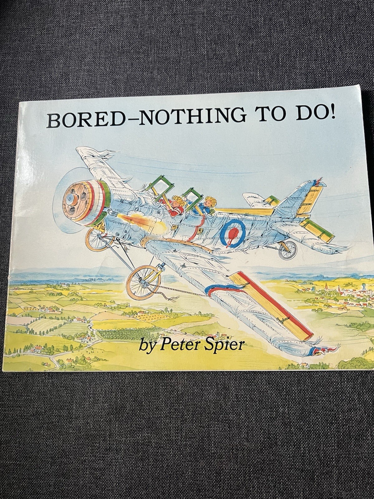 Bored - Nothing to do Rare Vintage Paperback book By Peter Spier Bored - Nothing to do Rare Vintage Paperback book By Peter Spier
