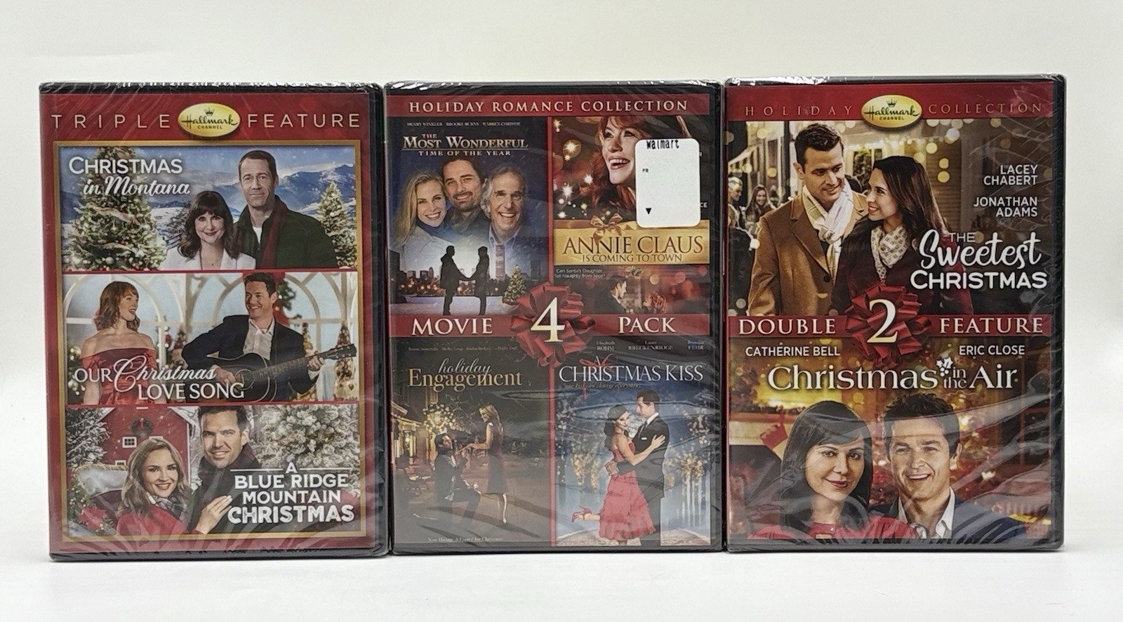 3 Hallmark Christmas Movie DVD Sets *All New & Sealed* 9 Holiday Romantic Films