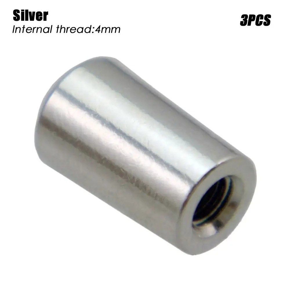 3Pcs Guitar Toggle Switch Tips 3.5/4mm Metal Knobs for Les Paul SG