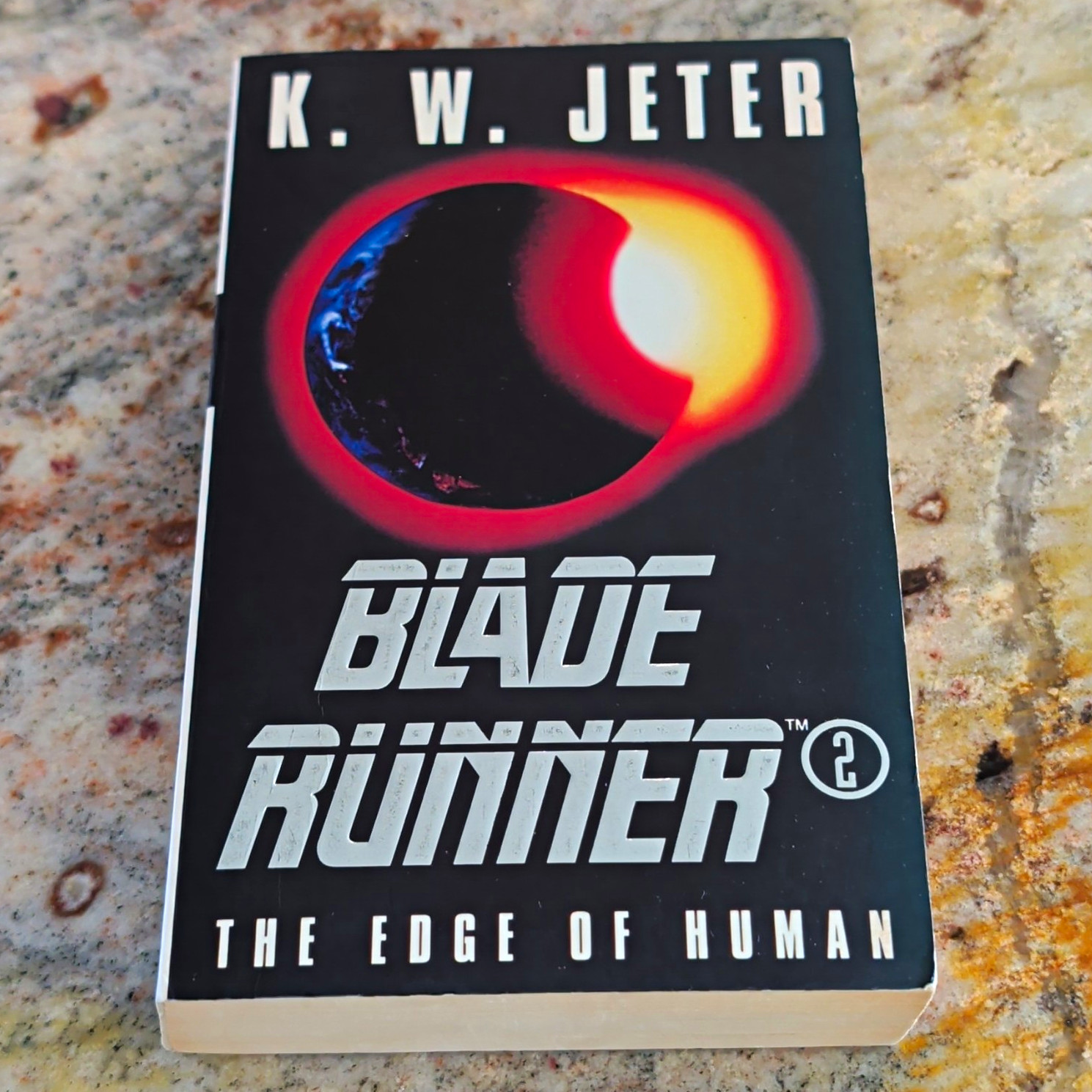 Vintage 1996 BLADE RUNNER 2 The Edge of Human K.W. Jeter Orion UK Print Unread