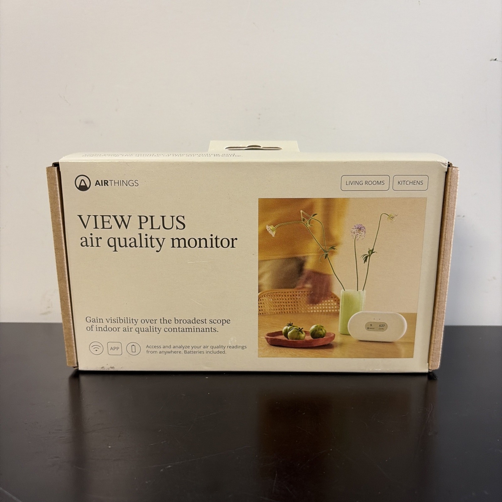 Airthings View Plus for Business 2960 Smart Air Quality Monitor Airthings View Plus for Business 2960 Smart Air Quality Monitor