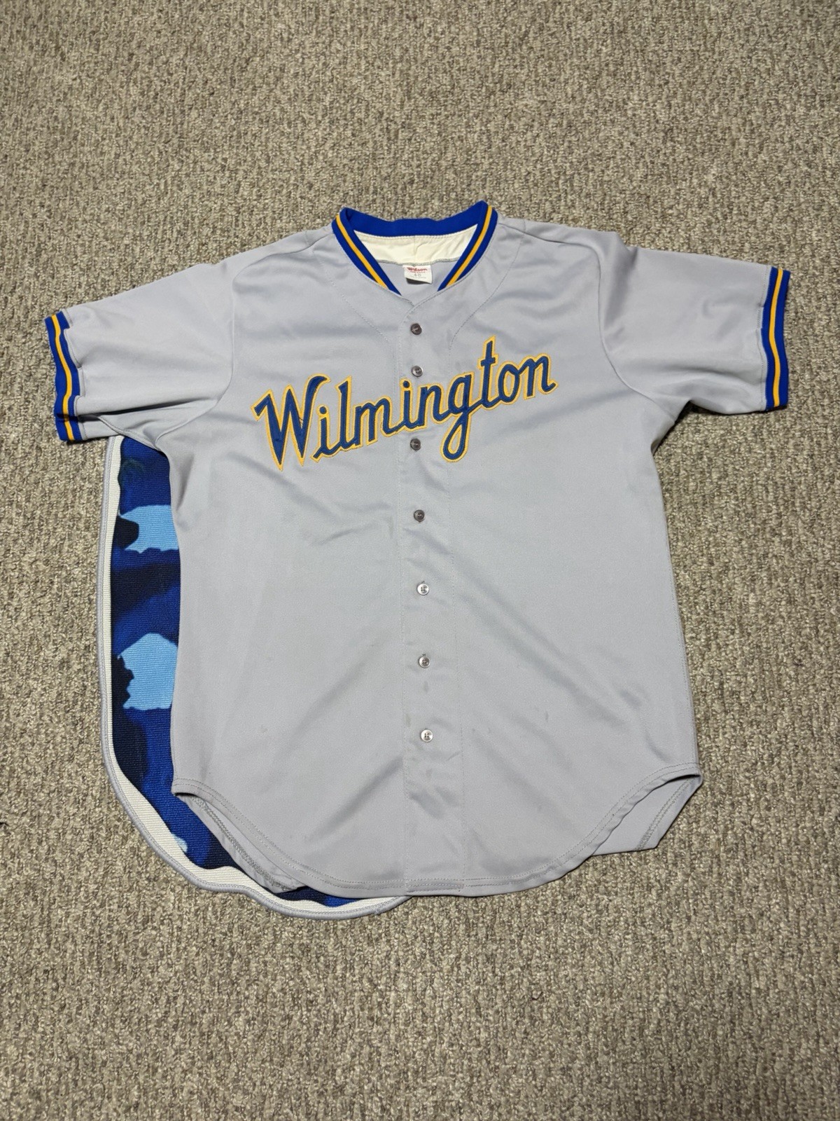 Vintage Wilson Wilmington Minor League Baseball Jersey Size 48 (XL)
