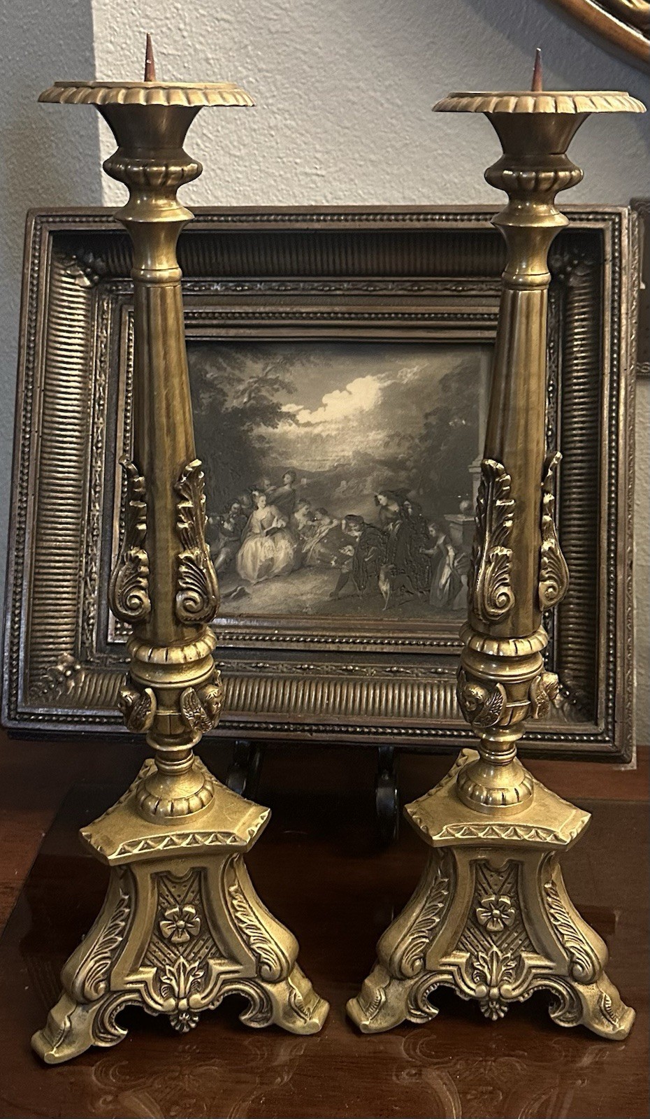 antique Candle French Bronze Putti Cherub Napoleón III candlesticks antique Candle French Bronze Putti Cherub Napoleón III candlesticks