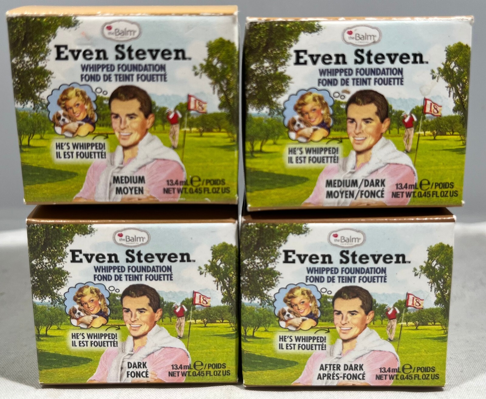 The Balm Cosmetics Even Steven Whipped Foundation, 0.45 oz - CHOOSE COLOR The Balm Cosmetics Even Steven Whipped Foundation, 0.45 oz - CHOOSE COLOR