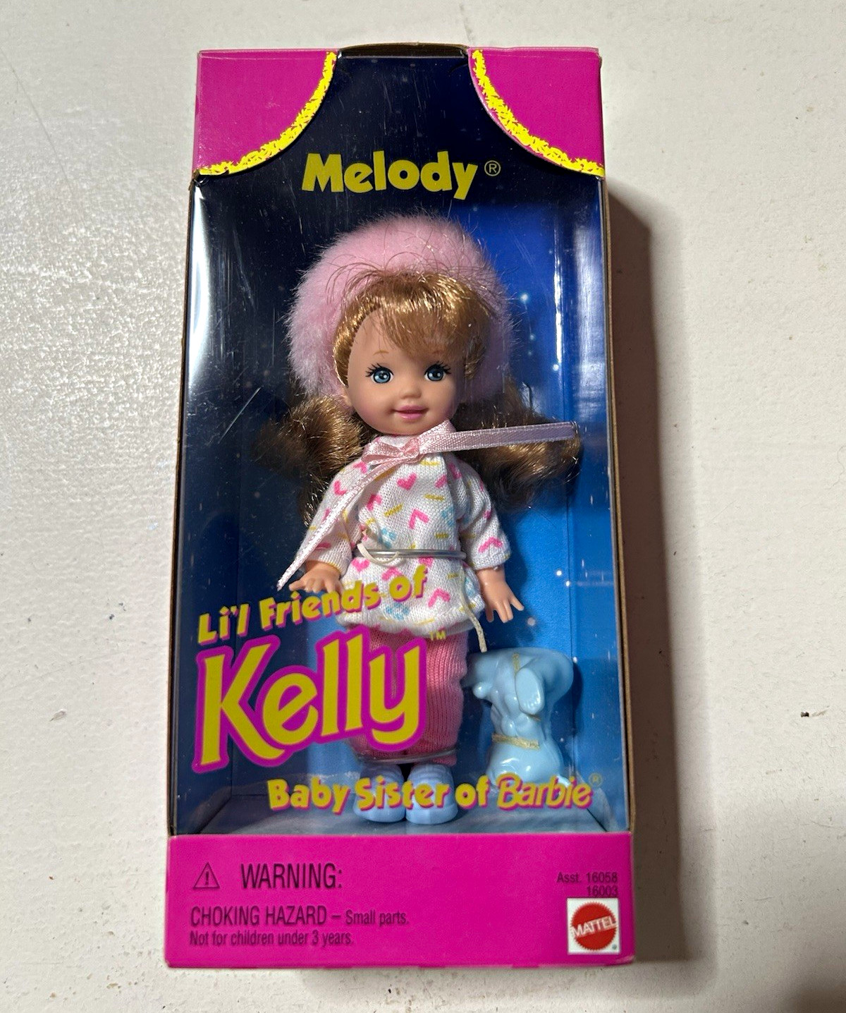 1995 vintage Mattel Li\'l Friends of Kelly Melody Doll NIB 1995 vintage Mattel Li\'l Friends of Kelly Melody Doll NIB
