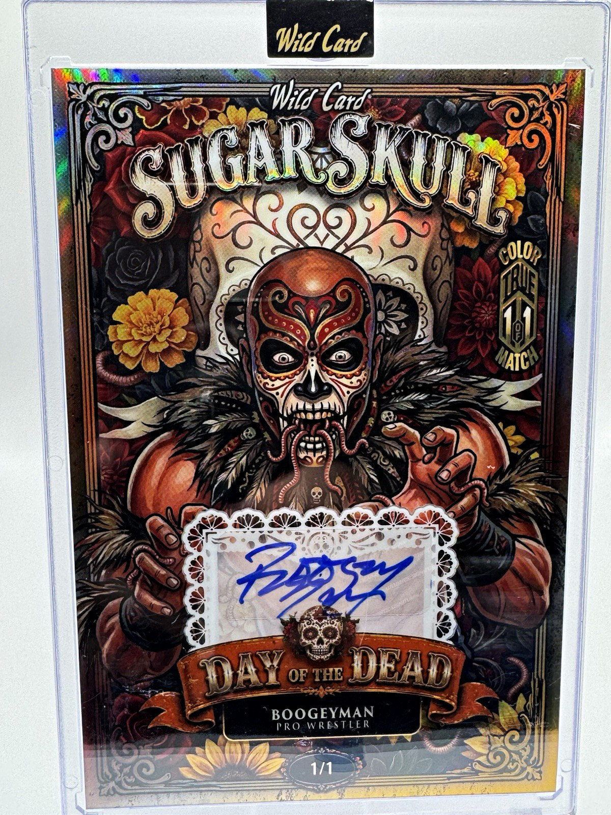 2026 Boogeyman Day of the Dead Auto  1/1 National Exclusive True Color Match