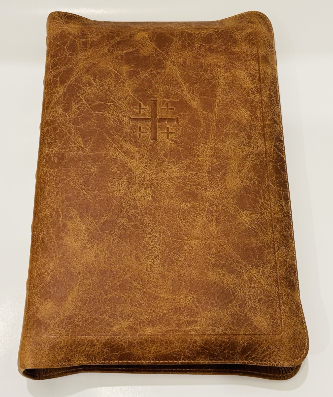 HOLY BIBLE -Schuyler Stridon - NASB - Desert Camel Calfskin w/ Full Yapp HOLY BIBLE -Schuyler Stridon - NASB - Desert Camel Calfskin w/ Full Yapp