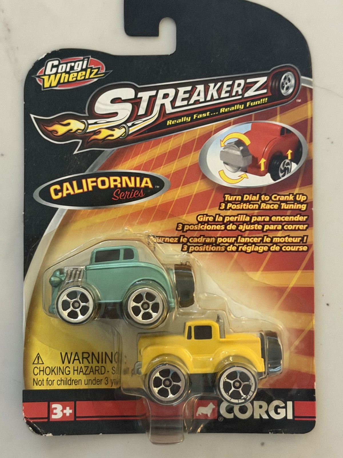 Corgi Wheelz Streakerz California Series 2-Pack 2007 #93102 Hot Rod Pickup