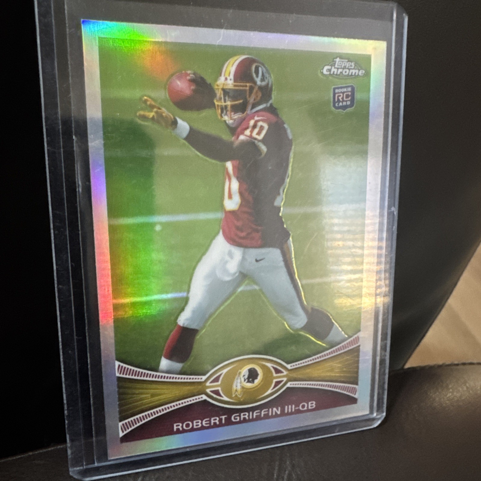 Robert Griffin III 2012 Topps Chrome - Refractor #200 Redskins Rookie