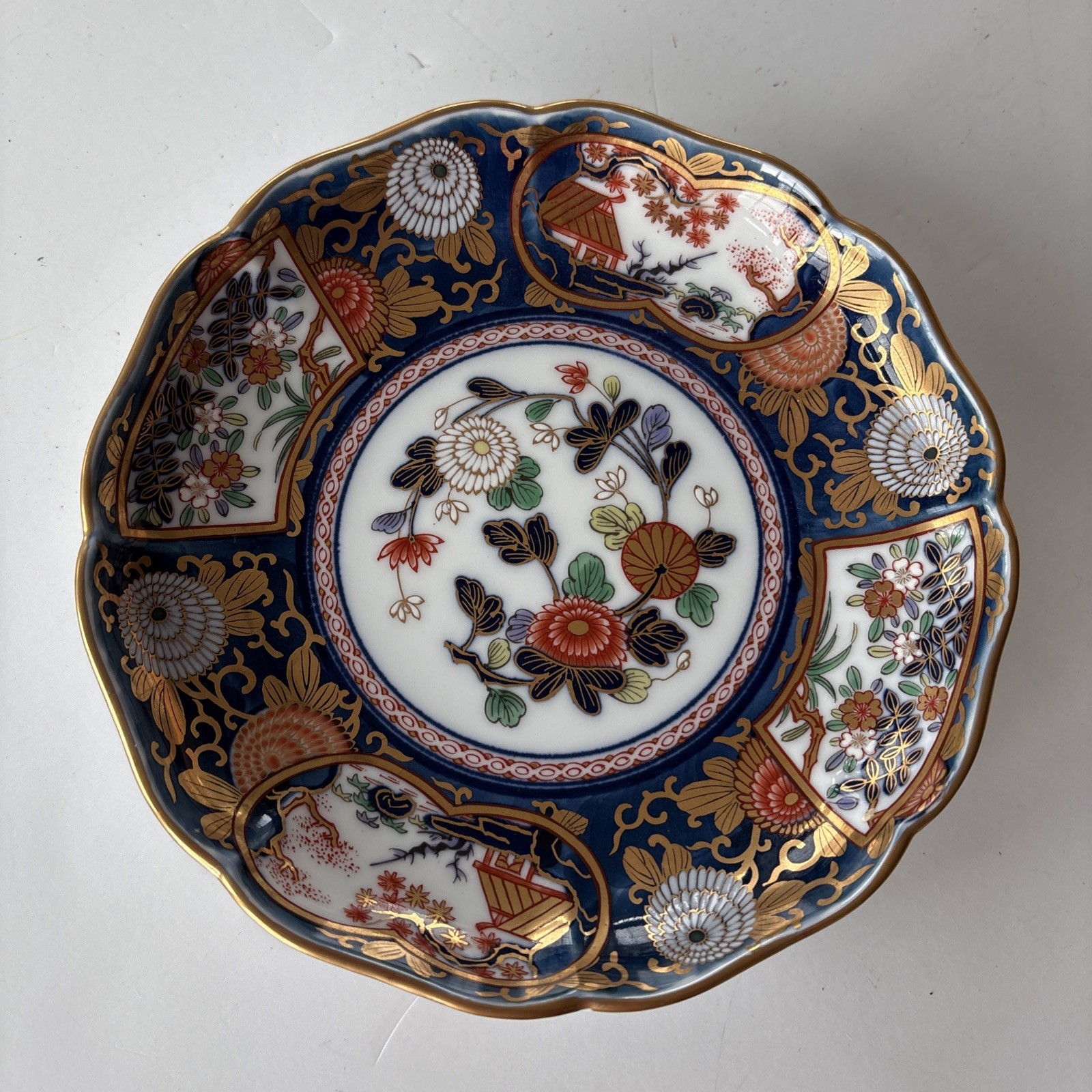Vintage  Imari Arita Japan Fine china Porcelain Plate/Bowl