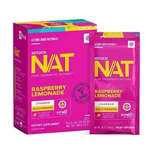 PRUVIT Keto OS NAT Raspberry Lemonade Charged 20 Pack New (Free Shipping) PRUVIT Keto OS NAT Raspberry Lemonade Charged 20 Pack New (Free Shipping)