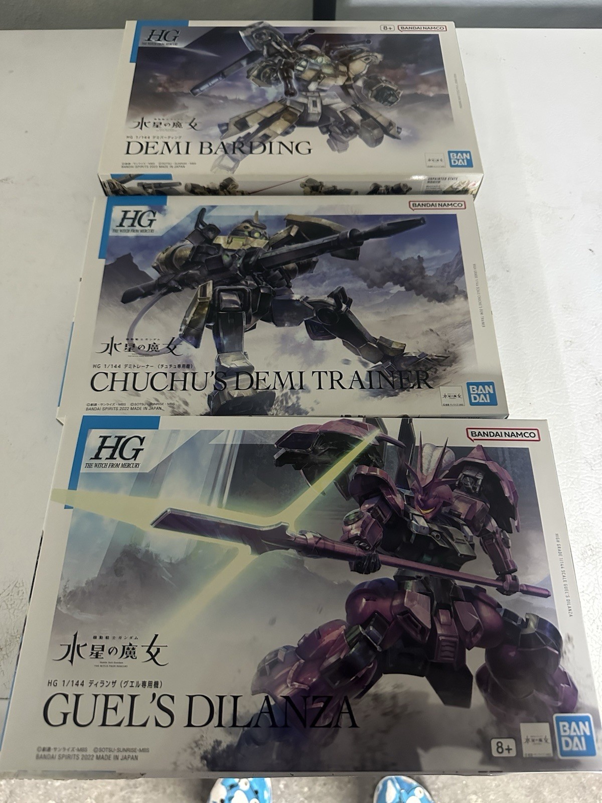 Gundam Witch from Mercury gunpla bundle