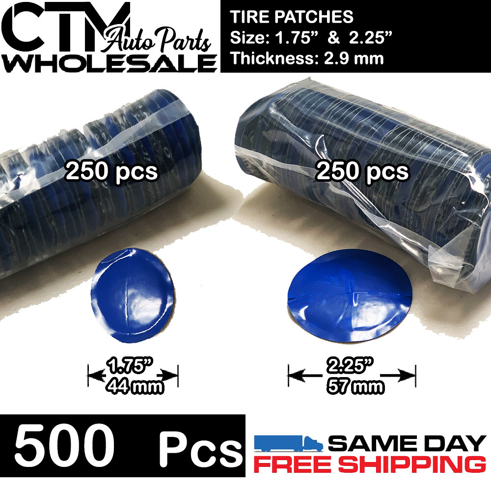 500 PC RADIAL TIRE PATCH 2.25 500 PC RADIAL TIRE PATCH 2.25