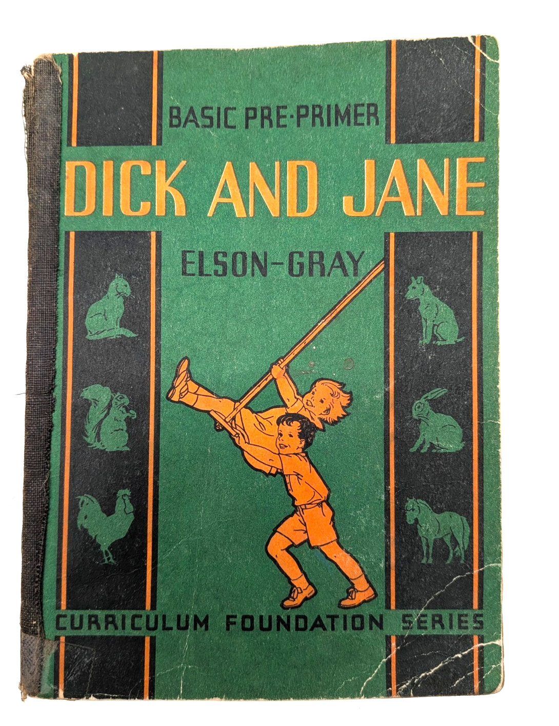 Vintage 1936 Dick and Jane Basic Pre Primer Elson Gray See Dick Run First Story Vintage 1936 Dick and Jane Basic Pre Primer Elson Gray See Dick Run First Story