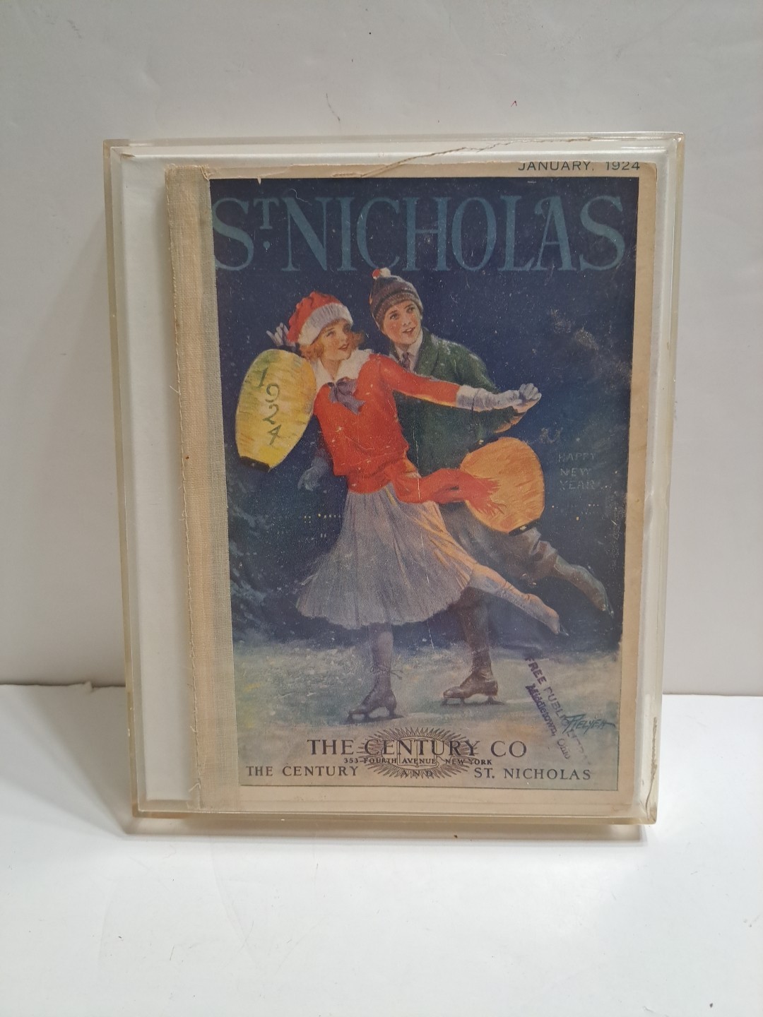 Vintage 1924 JANUARY ST. NICHOLAS MAGAZINE - ILLUSTRATIONS, STORIES & ADS -