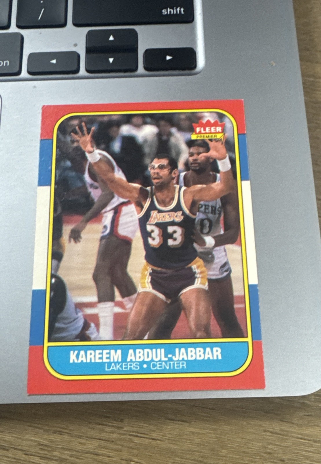 1986-87 Fleer - Kareem Abdul-Jabbar #1 1986-87 Fleer - Kareem Abdul-Jabbar #1