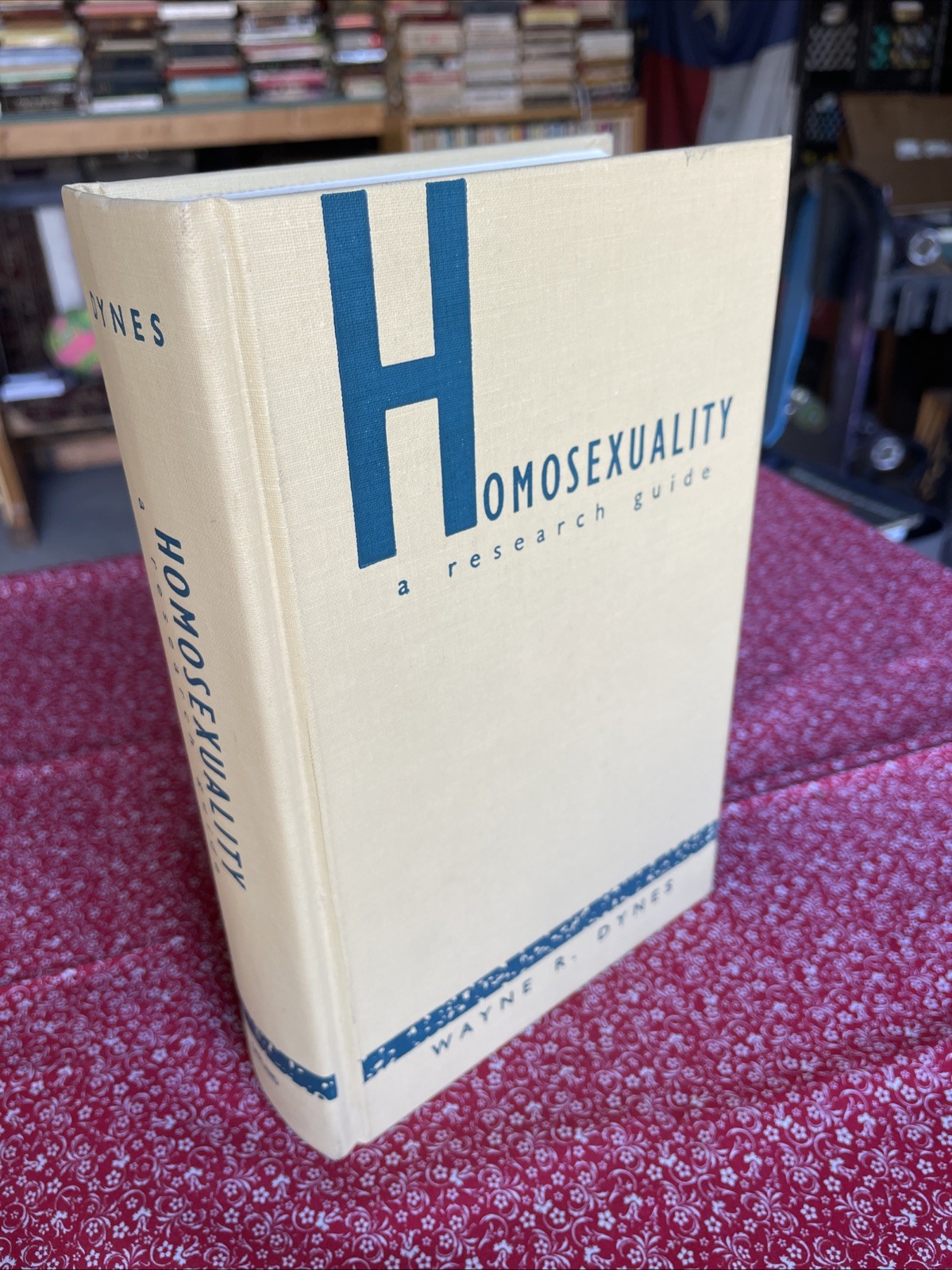 Homosexuality: A Research Guide by Wayne R. Dynes (1987 VTG Bibliography HC) Homosexuality: A Research Guide by Wayne R. Dynes (1987 VTG Bibliography HC)