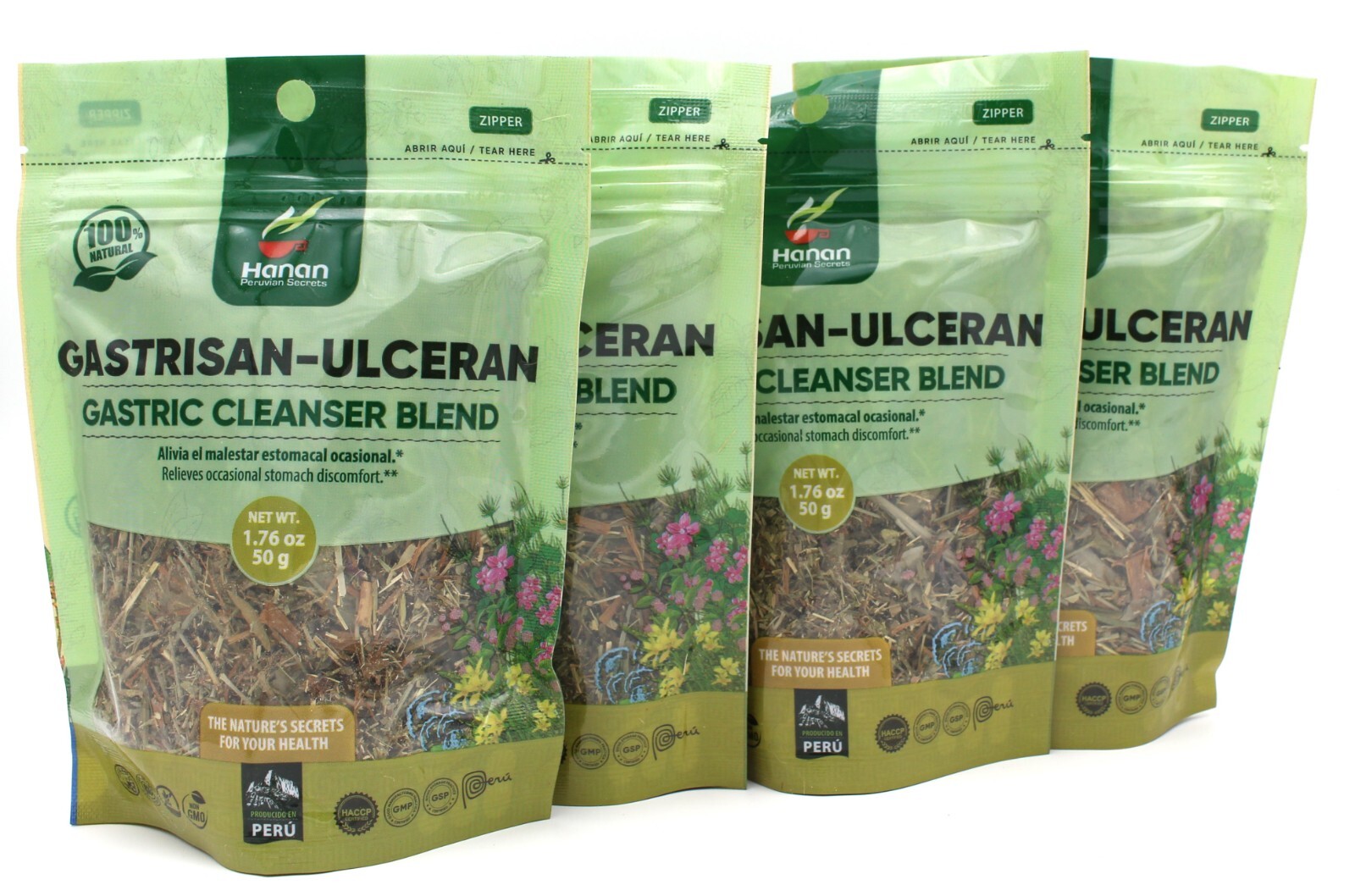 Gastrisan-Ulceran Hierba Te (Gastric Cleanser Herbs Tea) 4 Bags (Hanan) Gastrisan-Ulceran Hierba Te (Gastric Cleanser Herbs Tea) 4 Bags (Hanan)