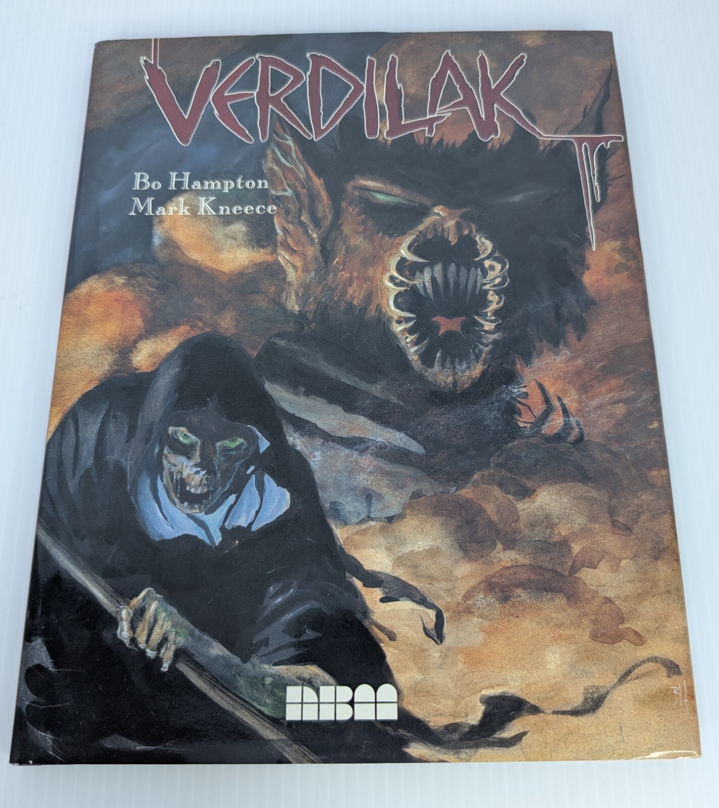 VERDILAK COMIC GRAPHIC NOVEL BO HAMPTON MARK KNEECE HC 1996 SIGNED VERDILAK COMIC GRAPHIC NOVEL BO HAMPTON MARK KNEECE HC 1996 SIGNED