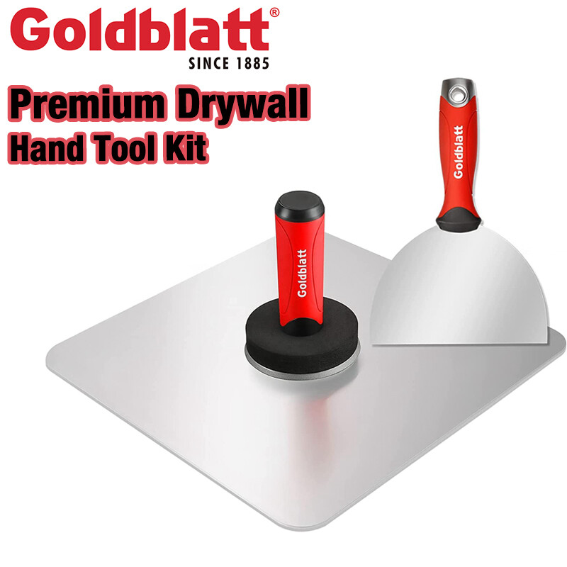 Goldblatt 2PCS Drywall Hand Tool Kit 13\