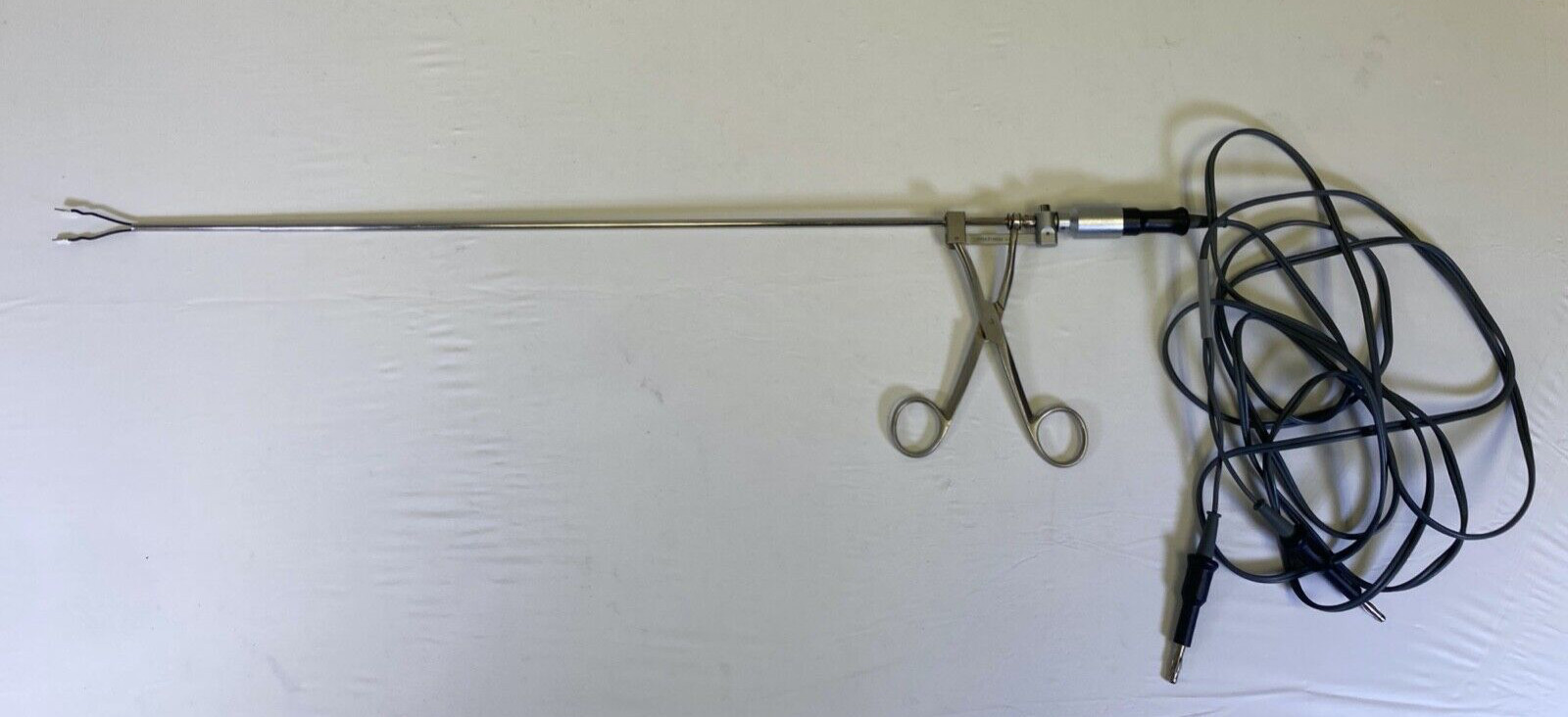 R. Wolf 8384.21 & 8108.034 Bipolar Kleppinger Forcep w/ Cable 5mm x 46cm OBGYN