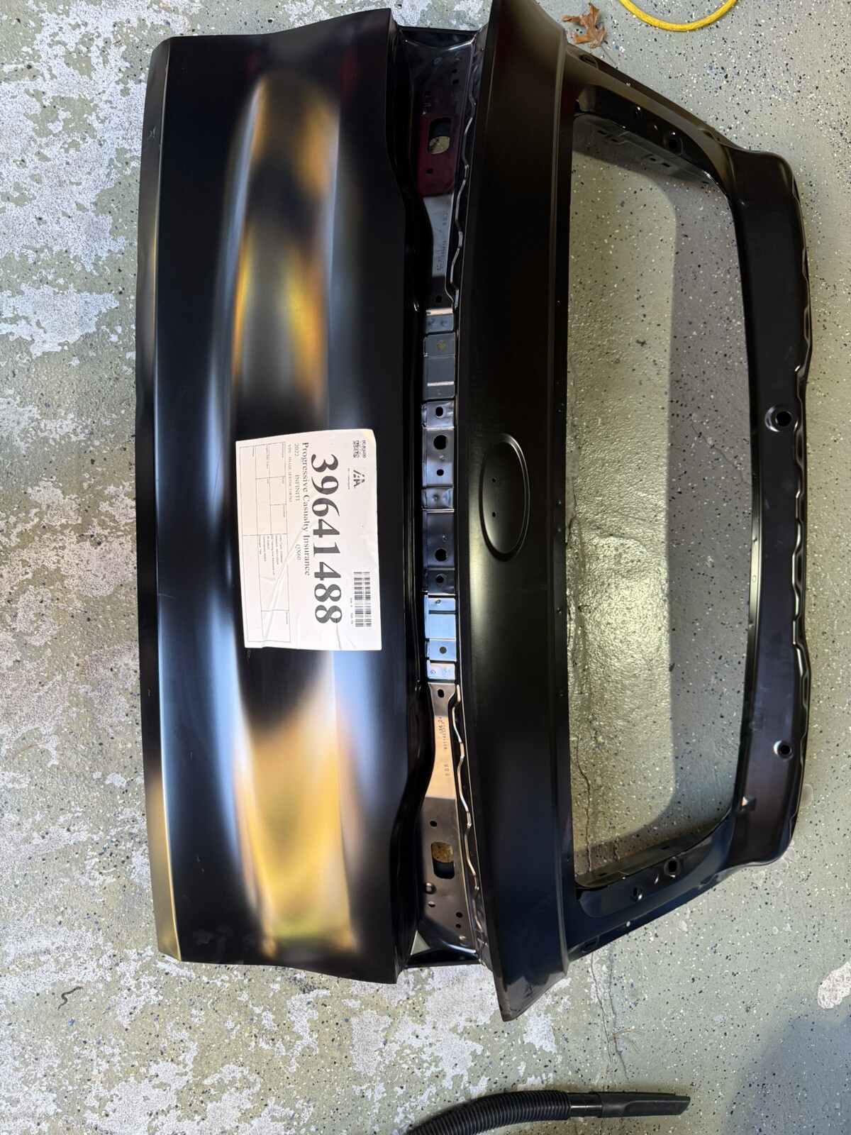 2022 - 2024 INFINITI QX60 REAR TAILGATE LIFTGATE COVER PANEL OEM BLACK PRIME
