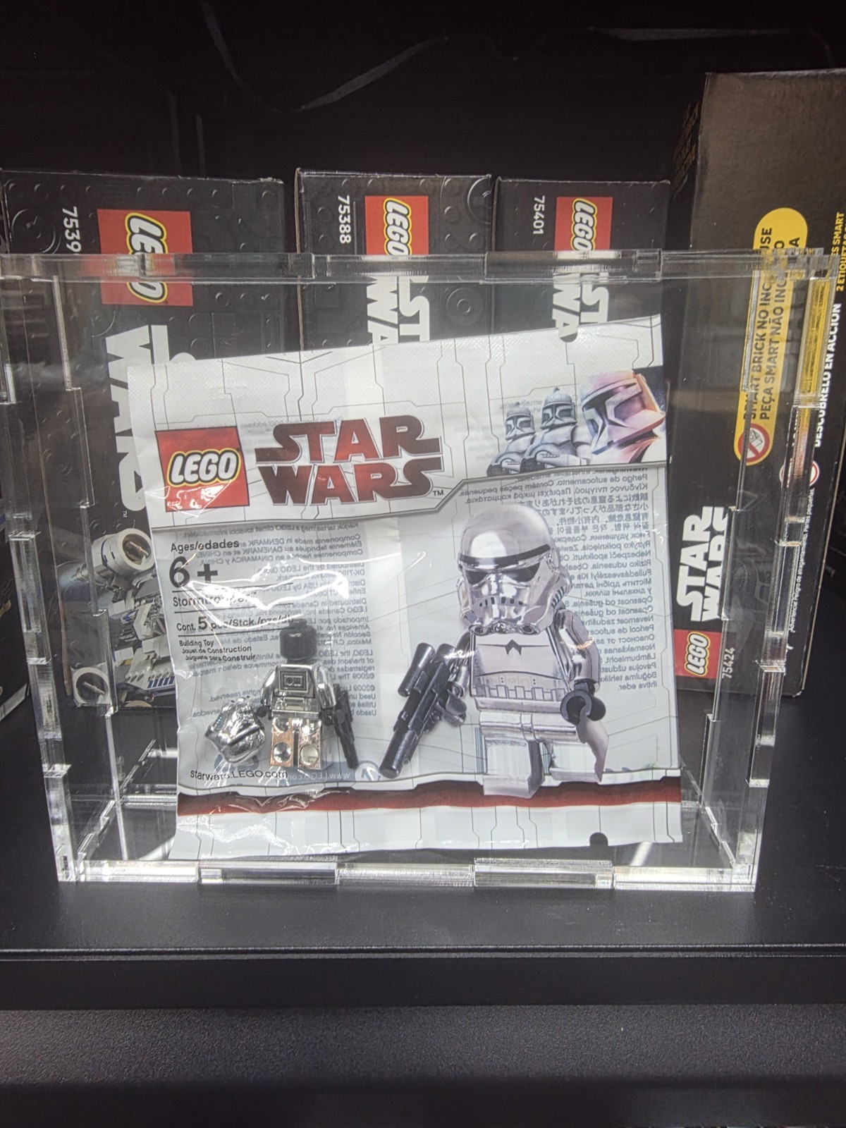 Lego RARE Chrome Stormtroopers Star Wars Minifigure 2853590 NEW Sealed
